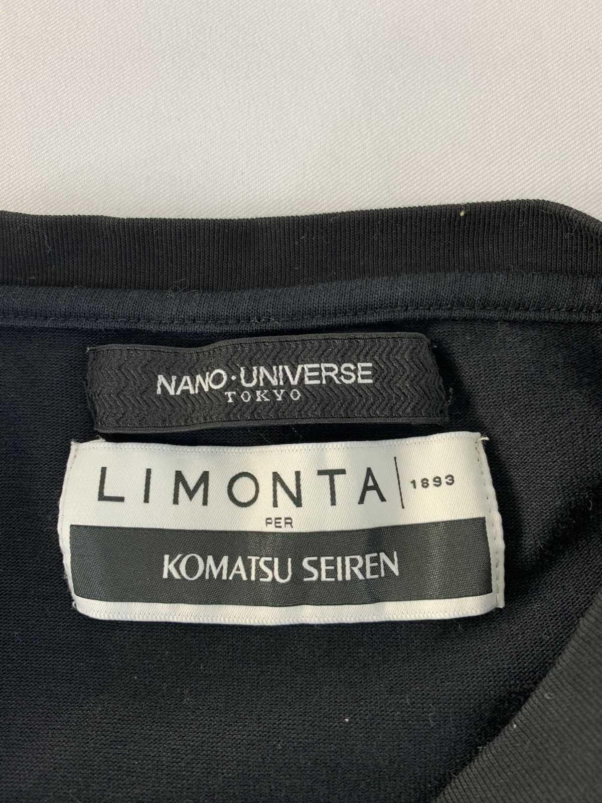 Japanese Brand LIMONTA Per Komatsu Seirin Japan Padded Sweat Tee Sweater Size L / US 10 / IT 46 - 2 Thumbnail