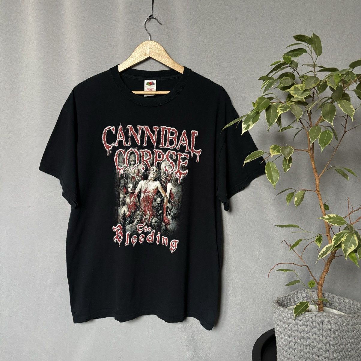 Band Tees Cannibal Corpse Bleeding 2008 vintage rare t-shirt Size US XL / EU 56 / 4 - 1 Thumbnail