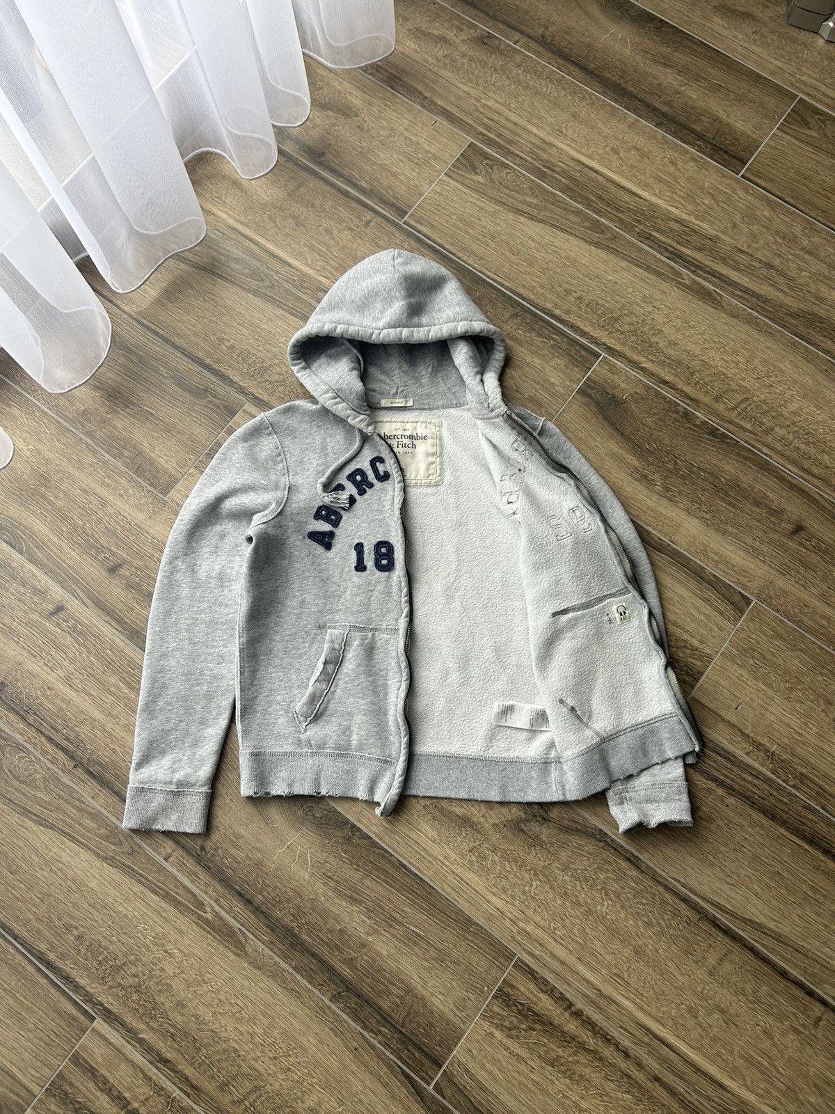 Abercrombie & Fitch Abercrombie Fitch big logo zip-hoodies mens Y2k big logo Size US M / EU 48-50 / 2 - 2 Thumbnail