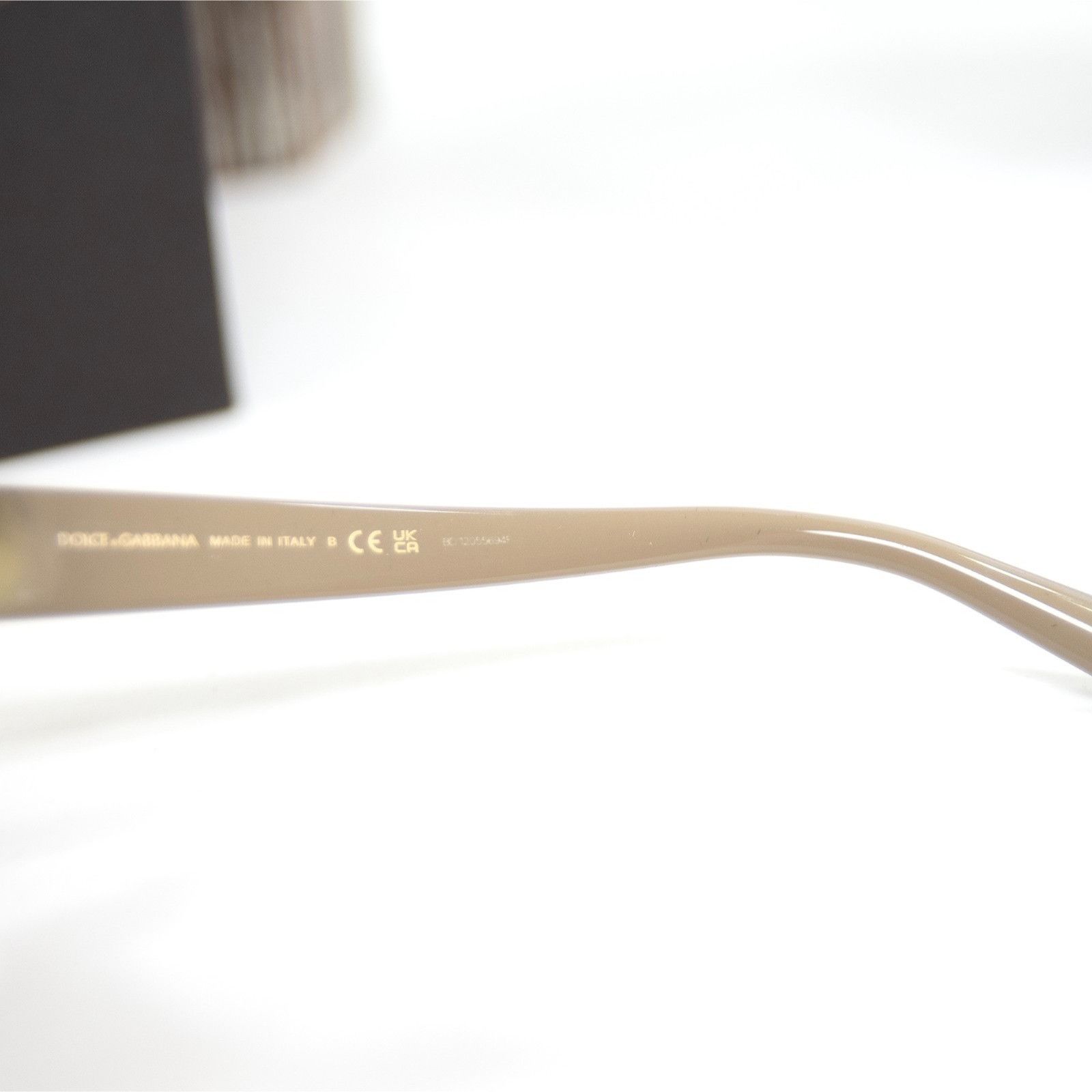 Dolce & Gabbana Dolce & Gabbana DG4455 Khaki Gunmetal Logo Acrylic Sunglasse Size ONE SIZE - 6 Thumbnail