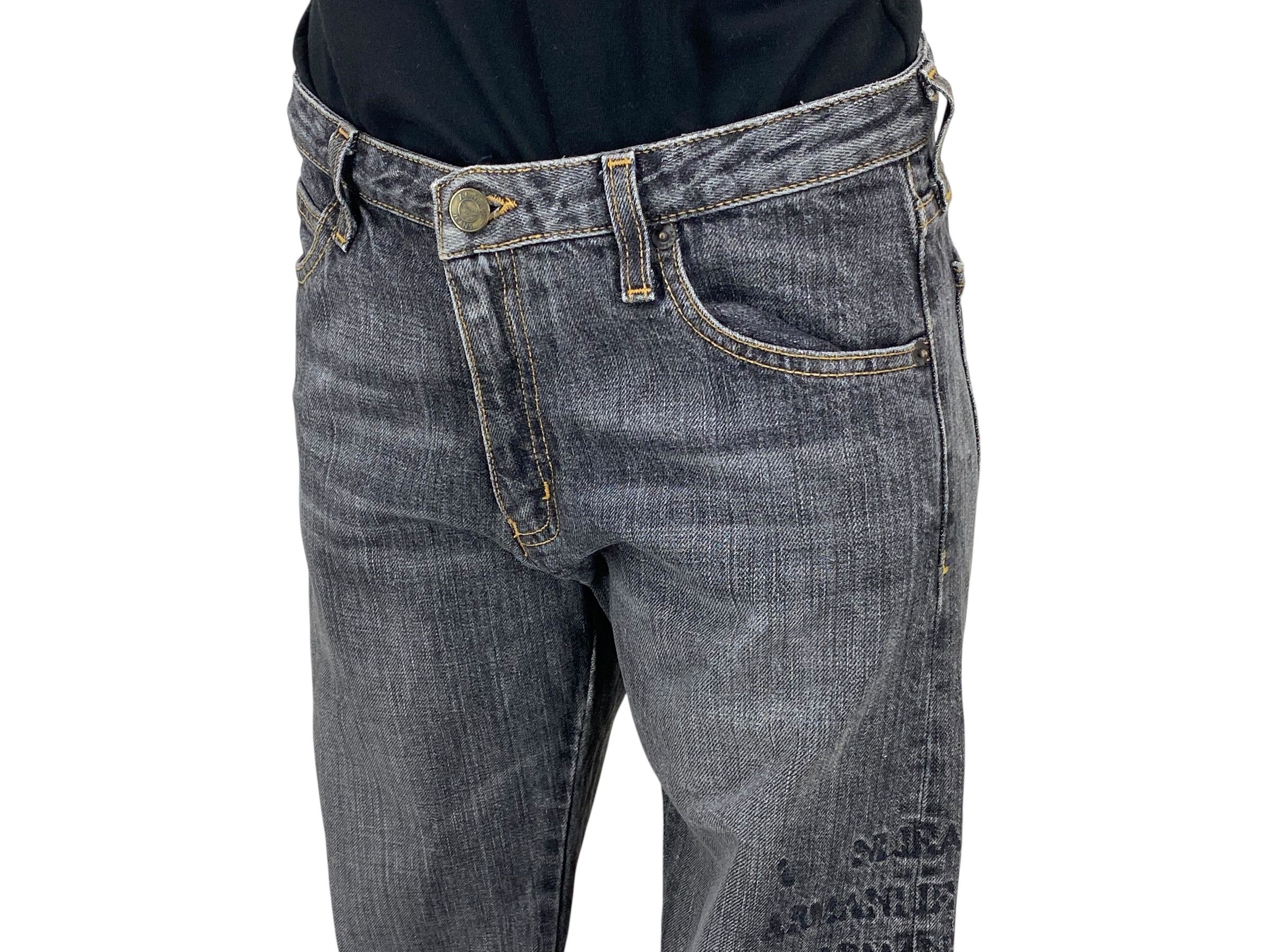 Armani Armani Jeans Distressed Denim Jeans Size US 27 - 5 Thumbnail