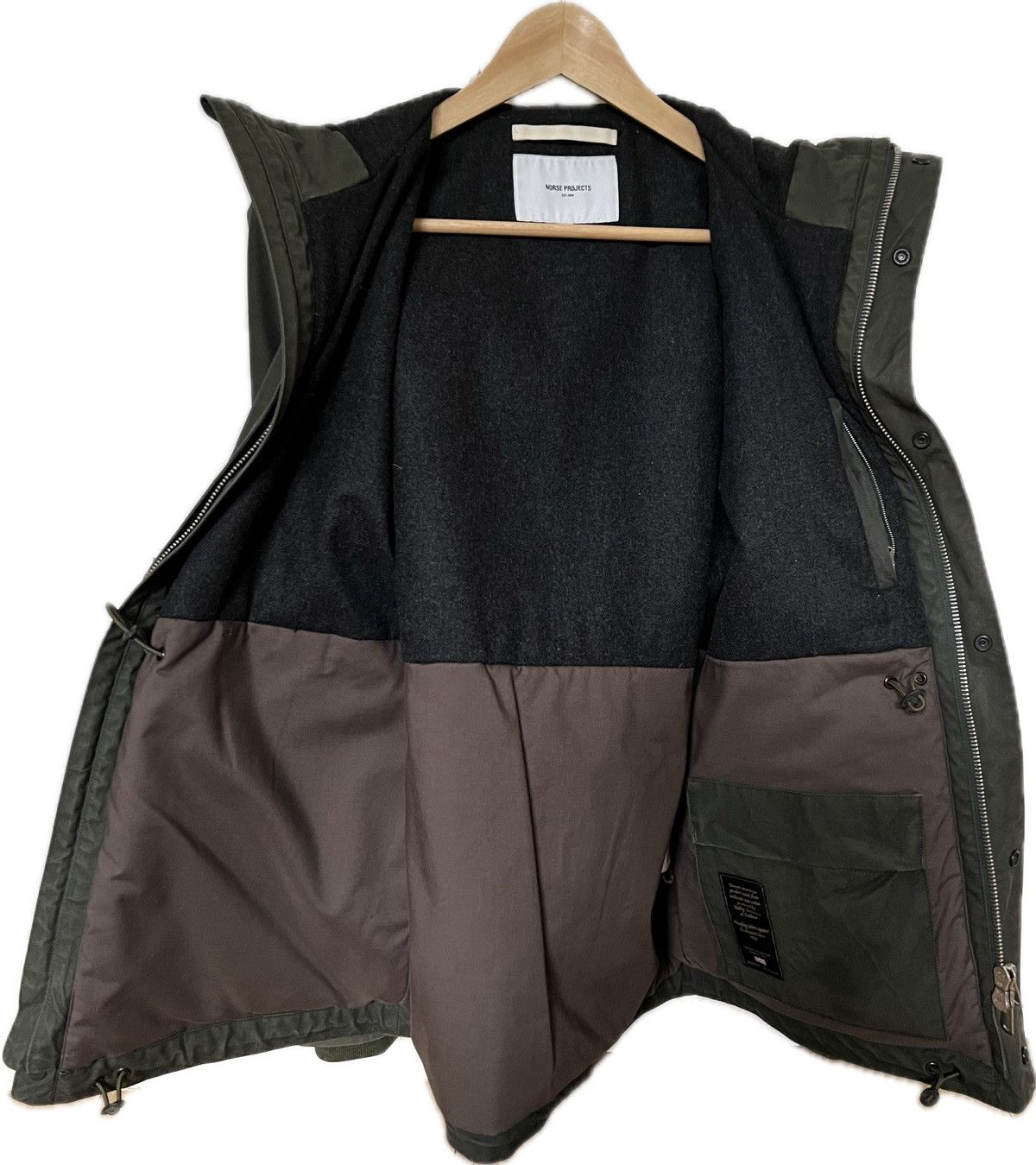 Norse Projects Norse Projects Nunk Jacket (S) Olive Green Size US S / EU 44-46 / 1 - 3 Thumbnail