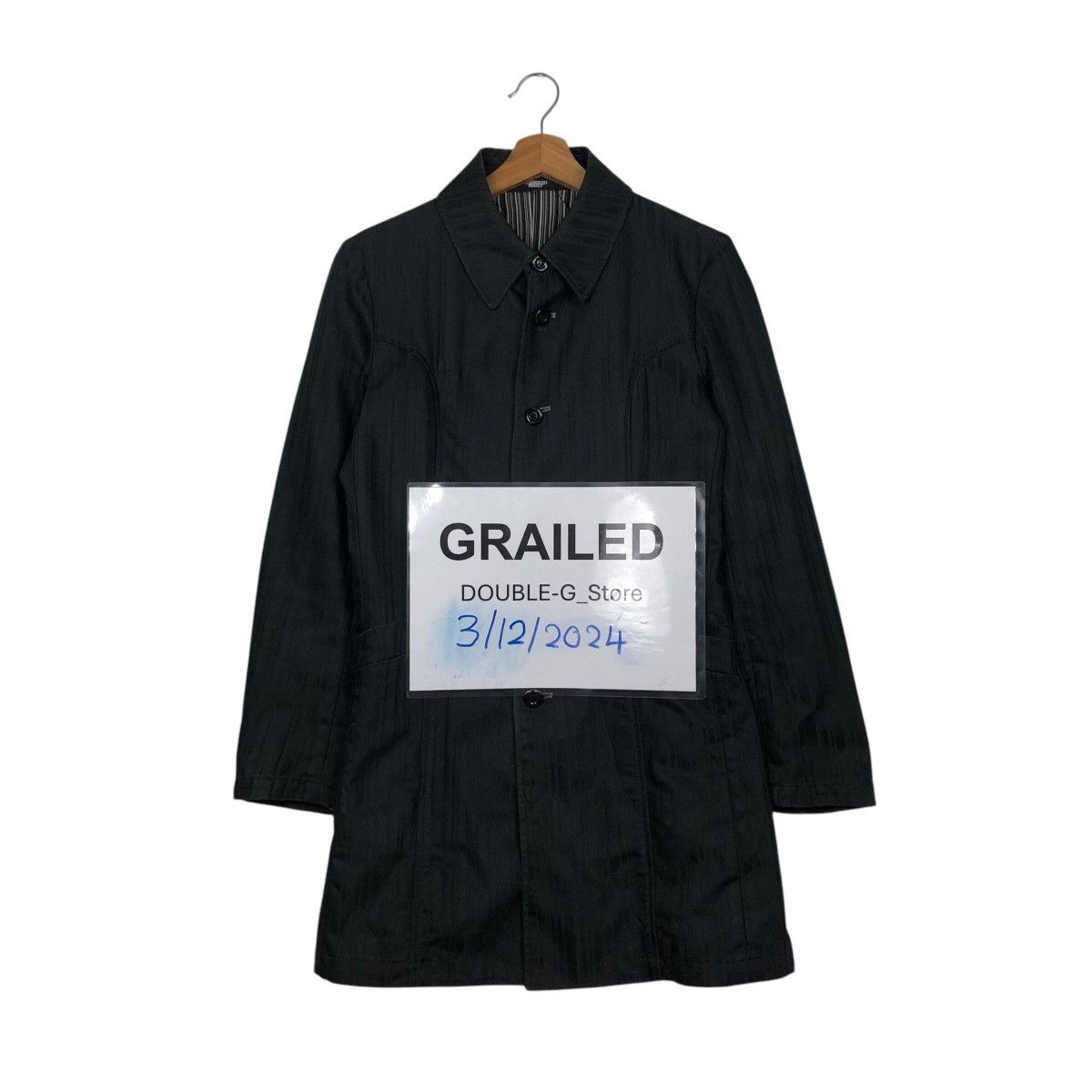 Hysteric Glamour 📌Vintage Hickory Chore Jacket Tornado Mart Japan Rich Black Size US M / EU 48-50 / 2 - 1 Thumbnail