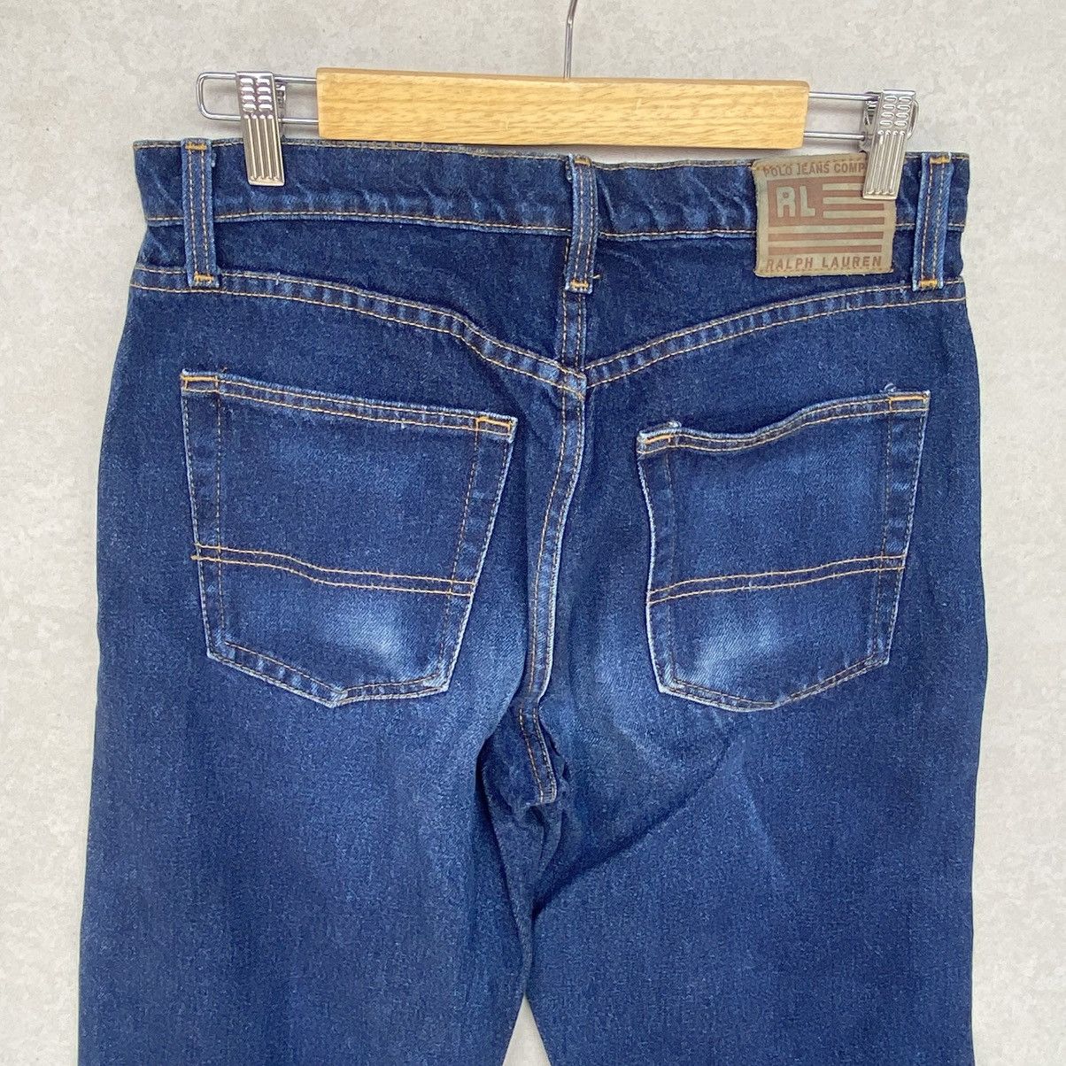 Other Vintage Ralph Lauren Straight Leg Jeans Dark Wash Size 31 Size 31" - 12 Thumbnail