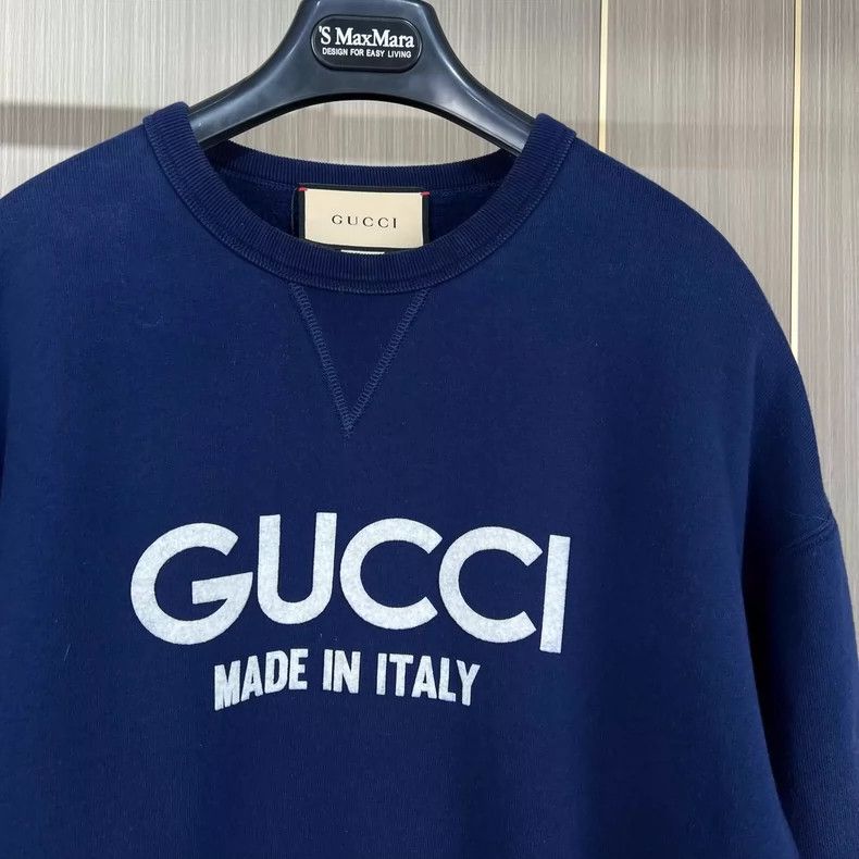 Gucci Gucci New plush letter fake two-piece sweatshirt 2504-Nexta Size US M / EU 48-50 / 2 - 3 Thumbnail