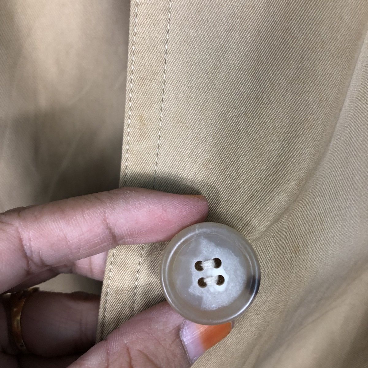 Yves Saint Laurent Vintage Long Jacket Button Yves Saint Laurent Size US M / EU 48-50 / 2 - 20 Thumbnail