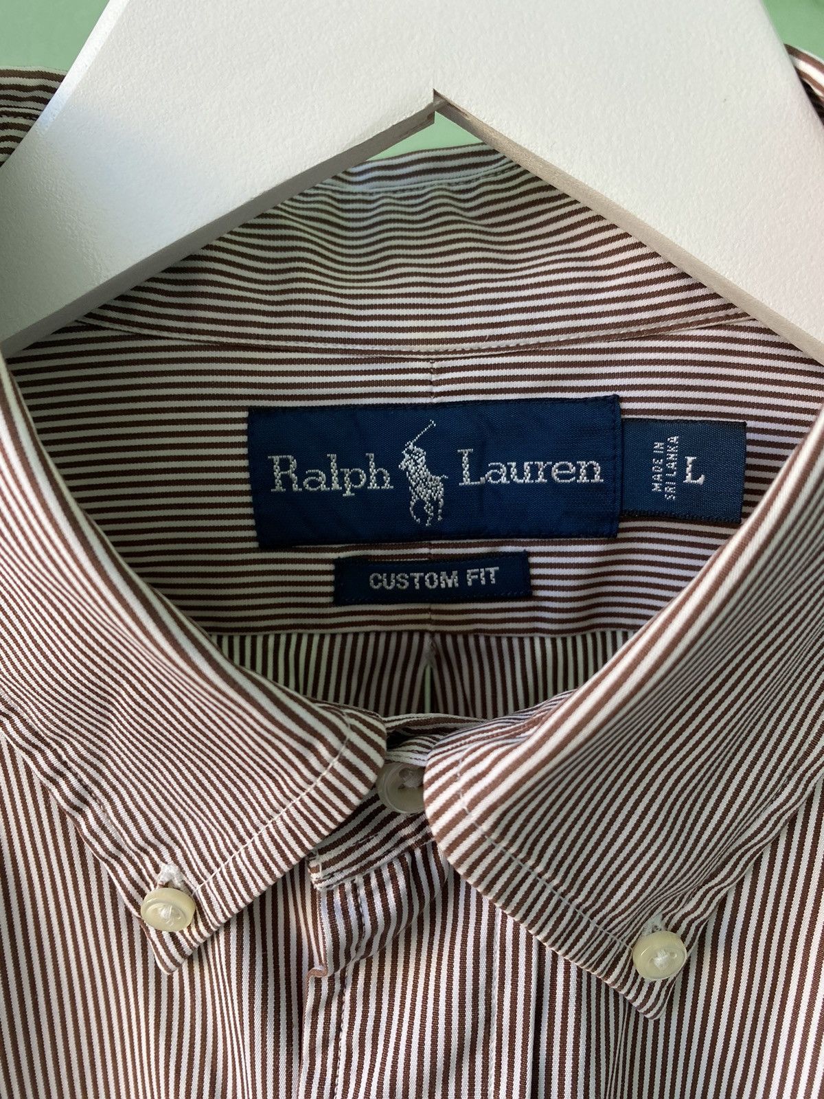 Ralph Lauren Vintage Polo Ralph Lauren button ups striped shirt Size US L / EU 52-54 / 3 - 4 Thumbnail