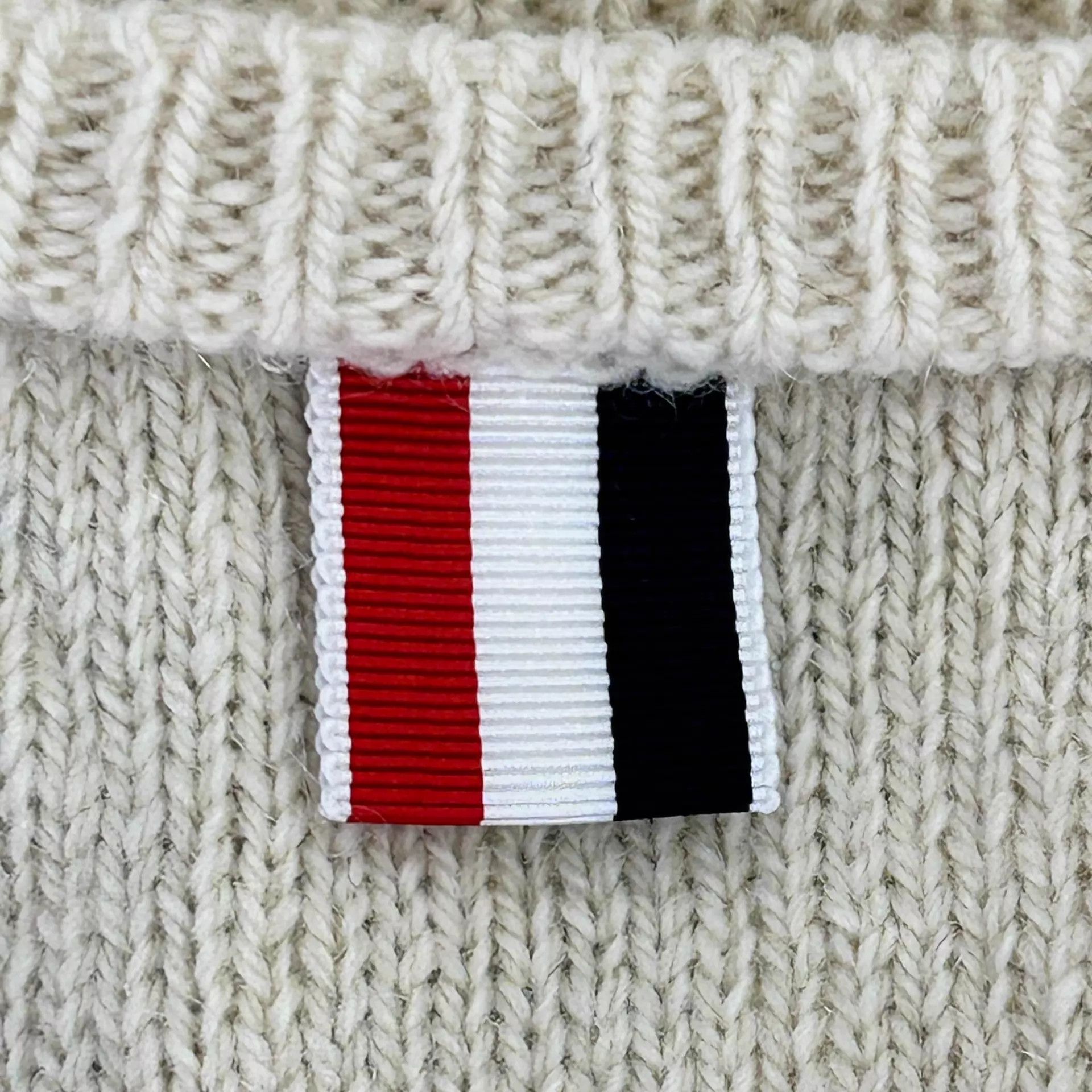 Thom Browne TB Ivory Polo Knit Sweater size 2 Size XS / US 0-2 / IT 36-38 - 6 Thumbnail