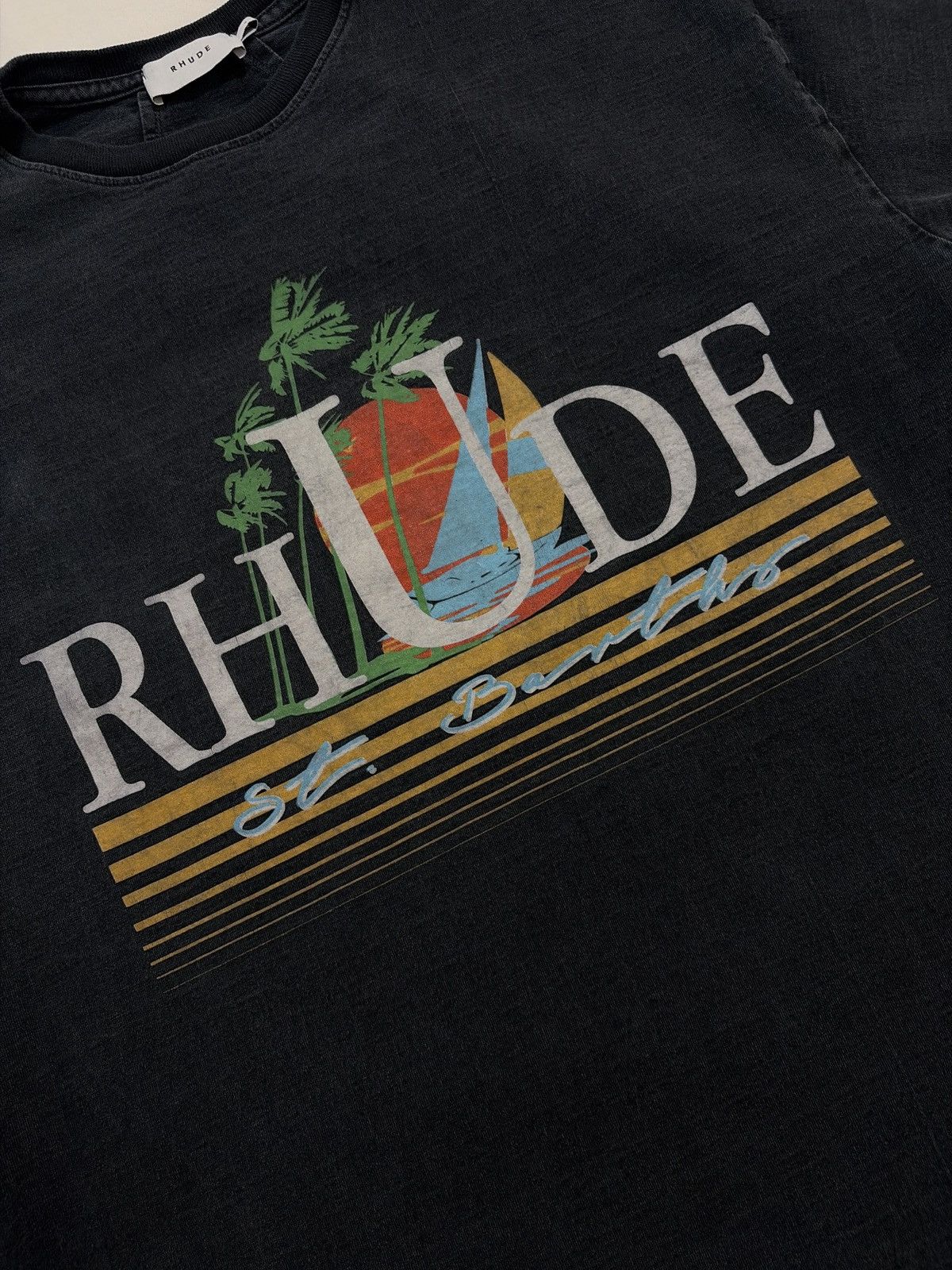 Rhude Rhude Tropics St. Barths Twin Palms Tee Size US S / EU 44-46 / 1 - 4 Thumbnail