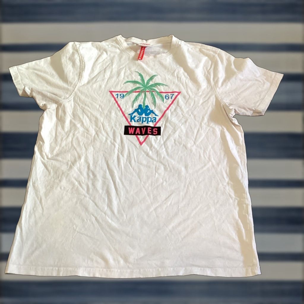 Kappa Kappa Authentic Oracabessa Waves Mens XL T-shirt Size US XL / EU 56 / 4 - 1 Thumbnail
