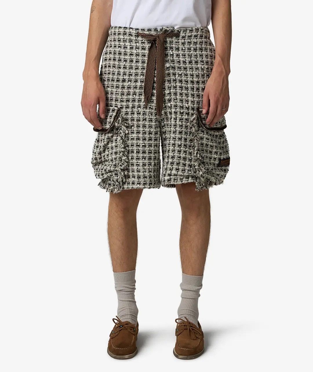 Kapital Kapital Fancy Tweed cargo shorts Size US 34 / EU 50 - 1 Thumbnail