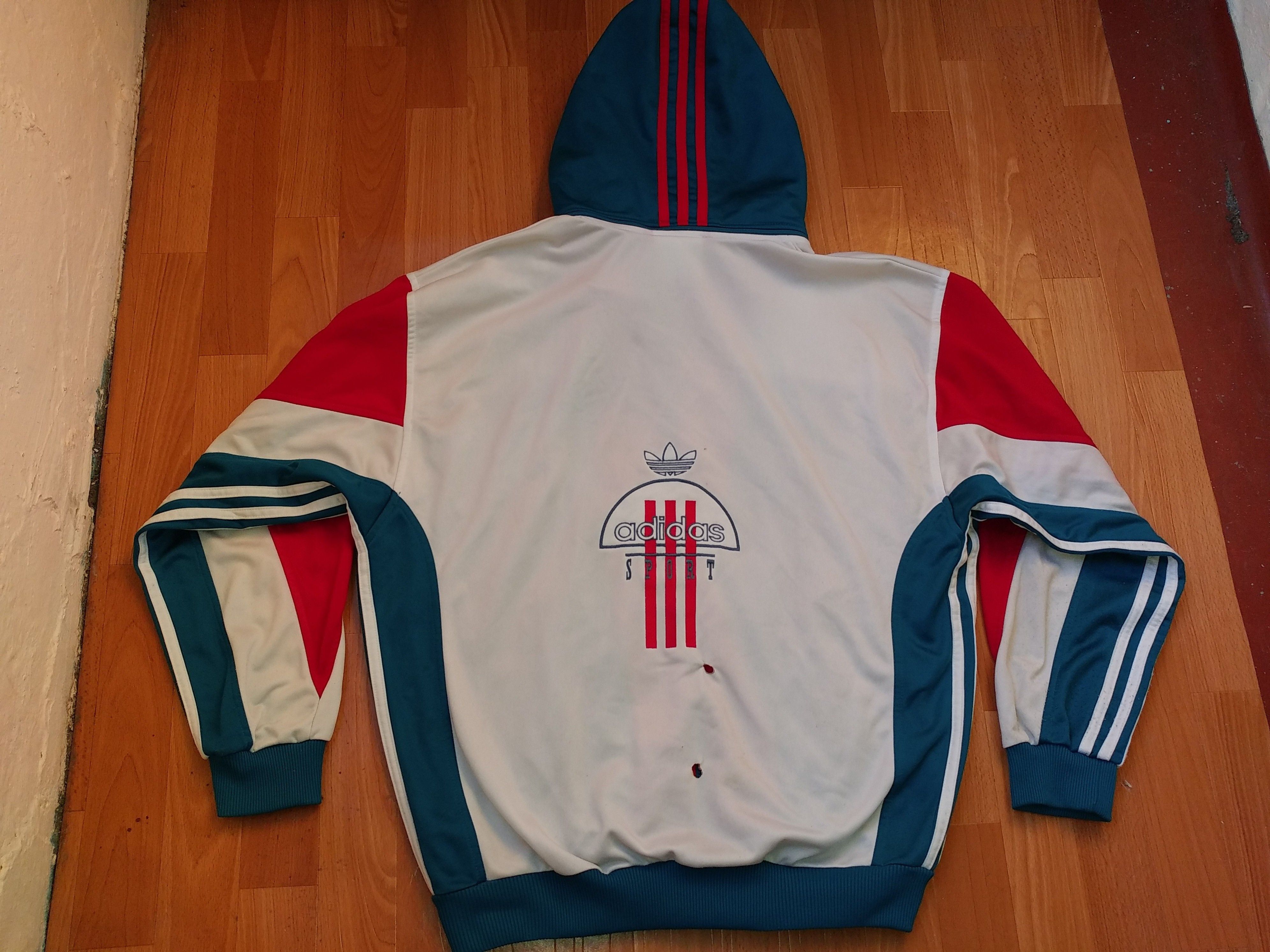 Adidas × Vintage ADIDAS jacket, green vintage hip hop 90s hip-hop size M Size US M / EU 48-50 / 2 - 3 Thumbnail