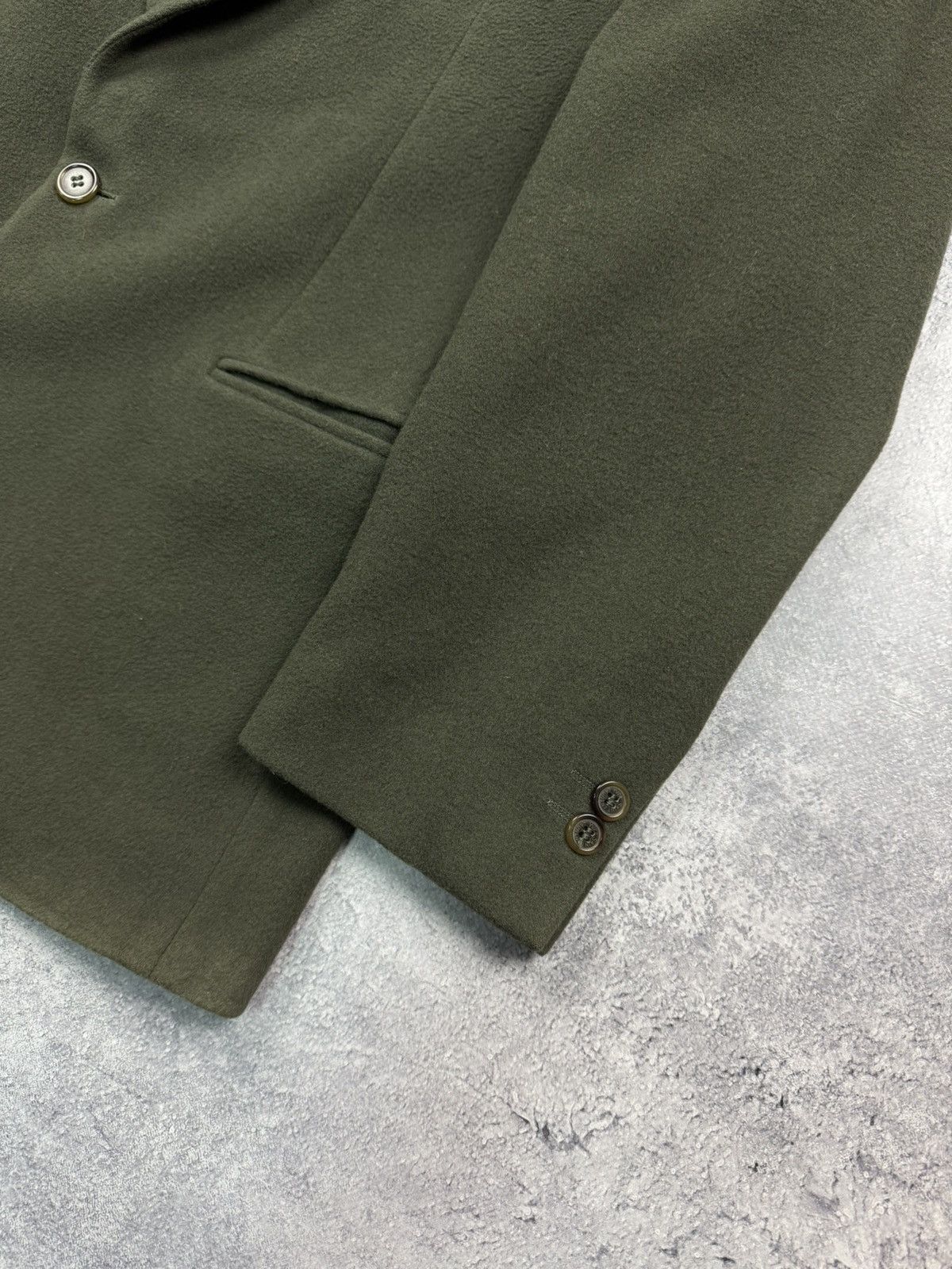 Yves Saint Laurent Vintage Yves Saint Laurent YSL Wool And Cashmere Blazer Size 48R - 9 Thumbnail