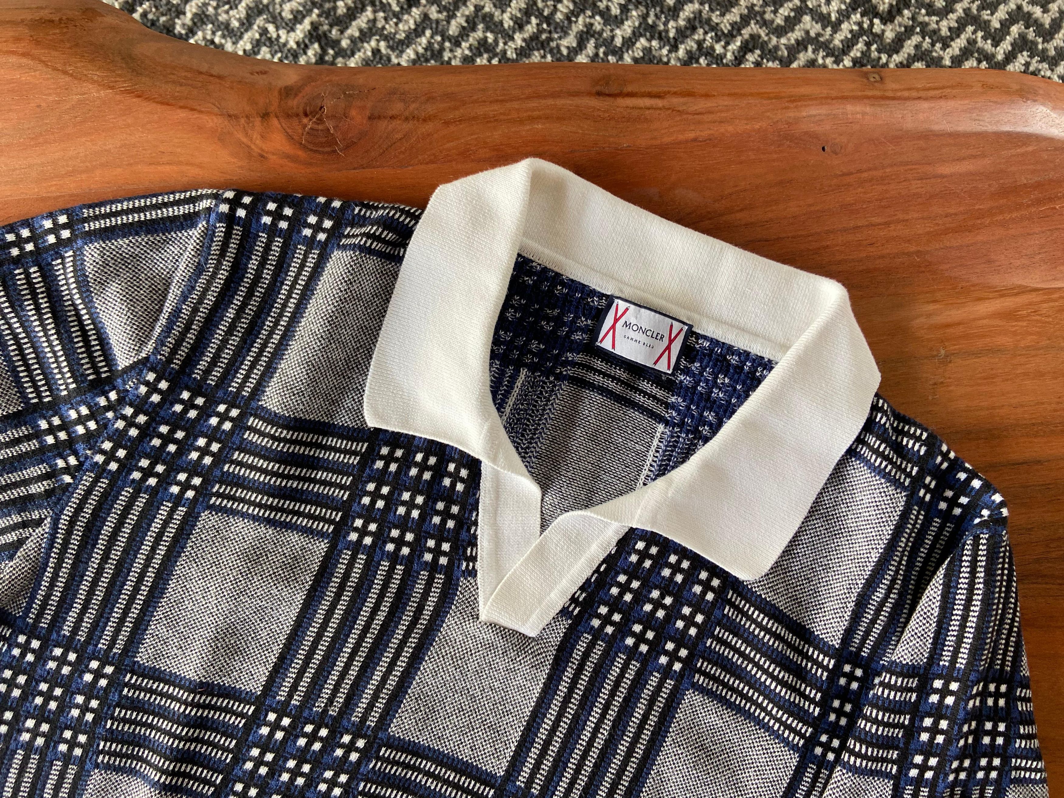 Moncler Gamme Bleu Moncler Rare Polo "Gamme Bleu" Size US M / EU 48-50 / 2 - 3 Thumbnail