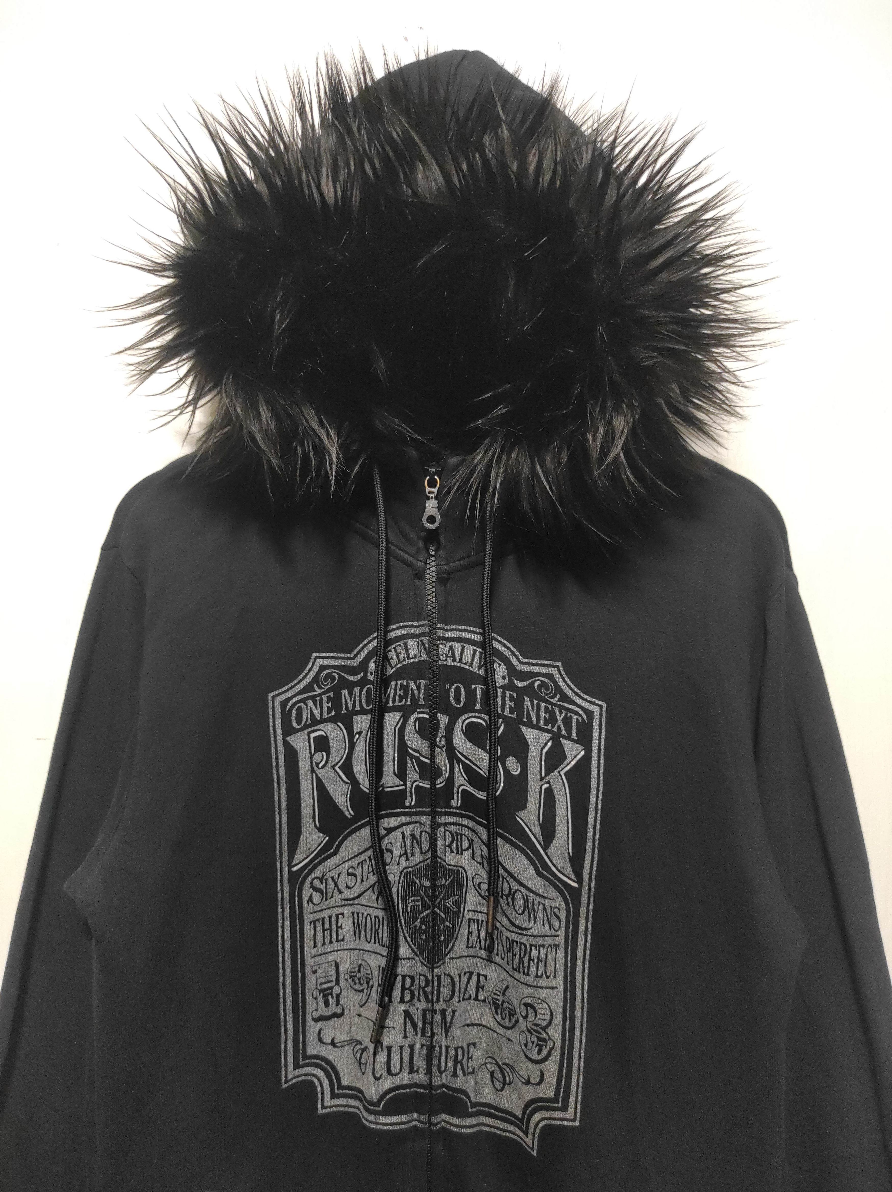 Hysteric Glamour Russ.k Double Zip Fur Hoodie if6was9 LGB style Size US M / EU 48-50 / 2 - 4 Thumbnail