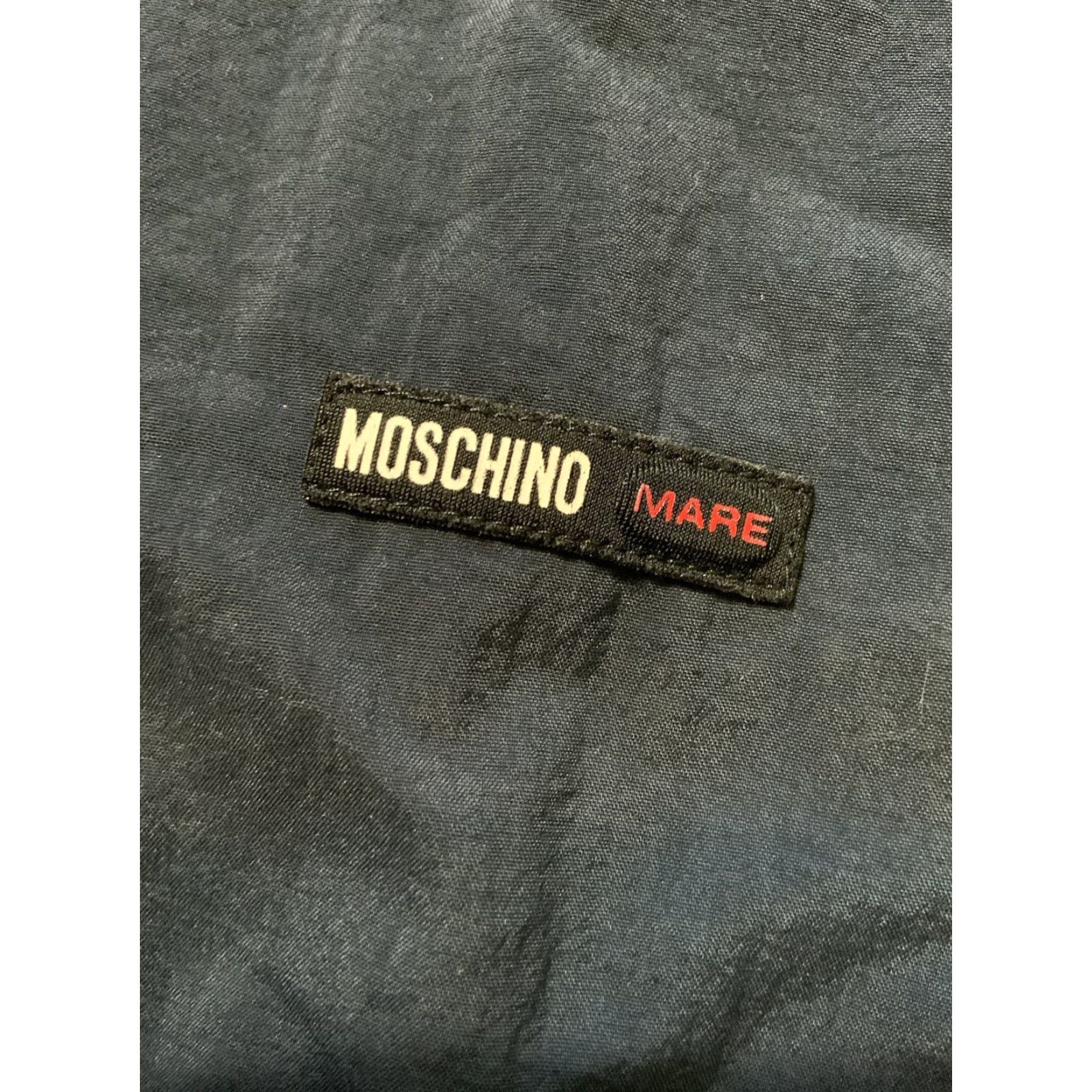Moschino VINTAGE Moschino Mare Made In Italy Windbreaker Navy Zip Front Track Jacket Sz. M Men Jacket Size US M / EU 48-50 / 2 - 5 Thumbnail