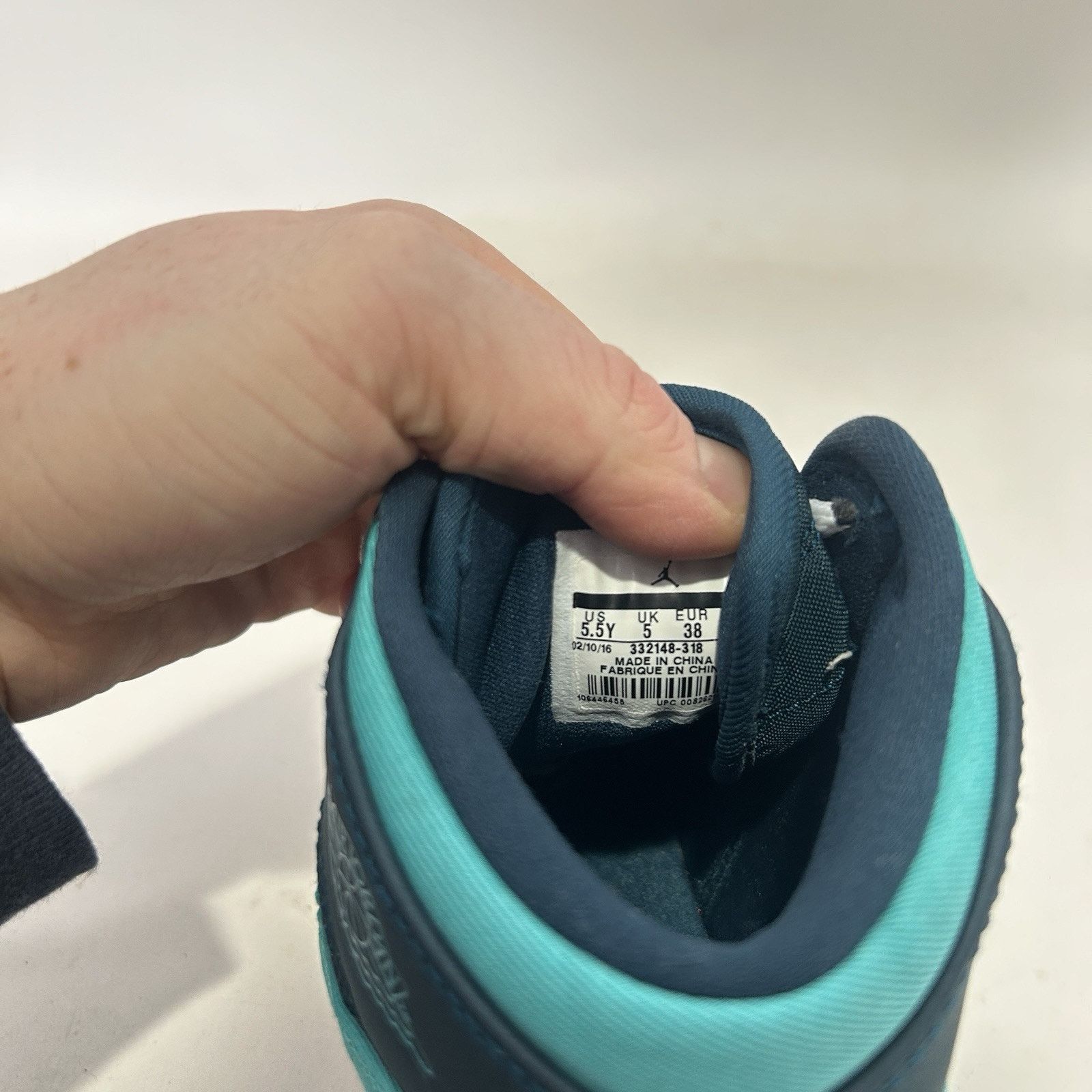 Nike Nike Air Jordan 1 Retro High GG “Hyper Jade” Size US 7.5 / IT 37.5 - 10 Thumbnail