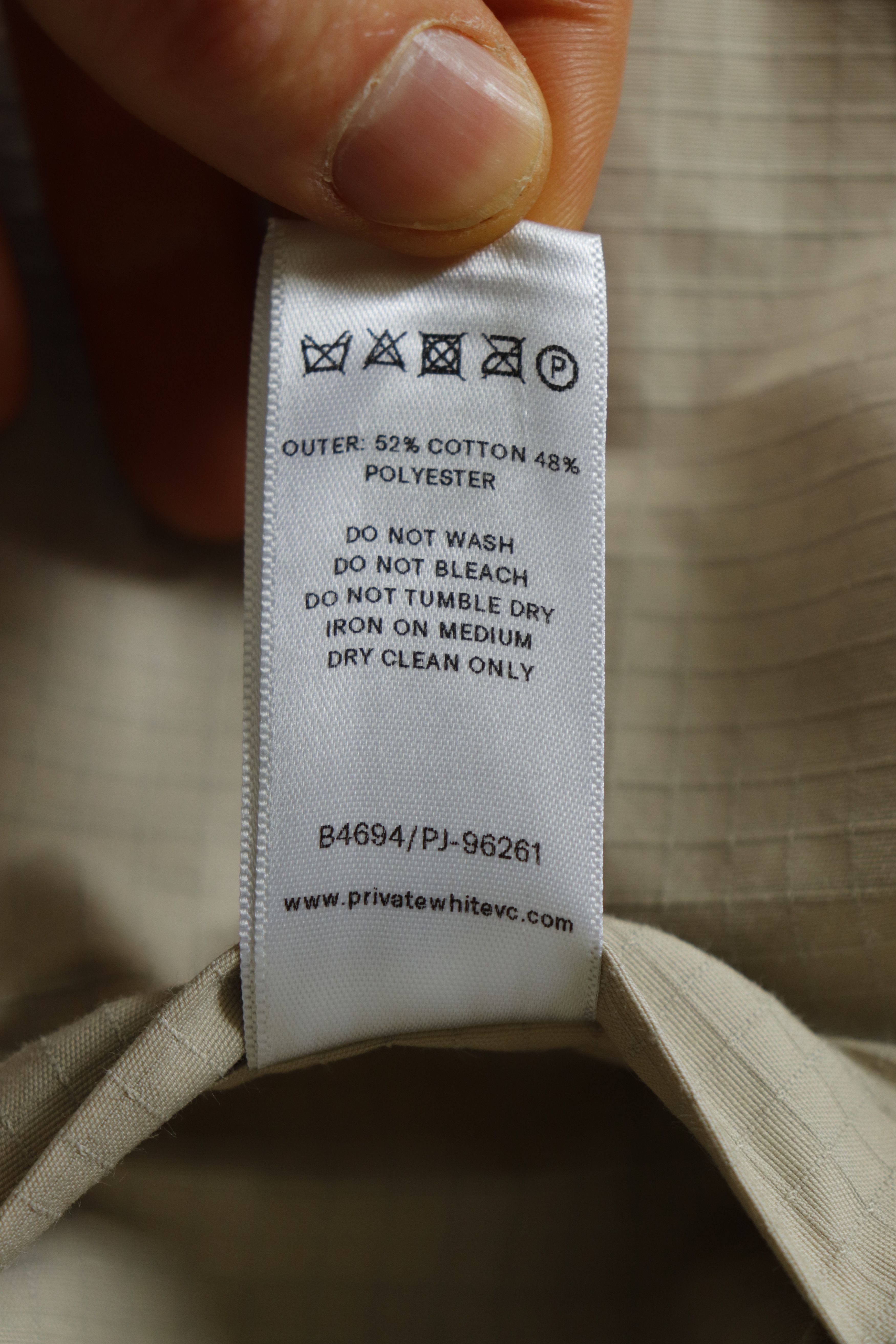Private White V.C. Fitzrovia Ripstop Field Jacket Size US S / EU 44-46 / 1 - 13 Thumbnail