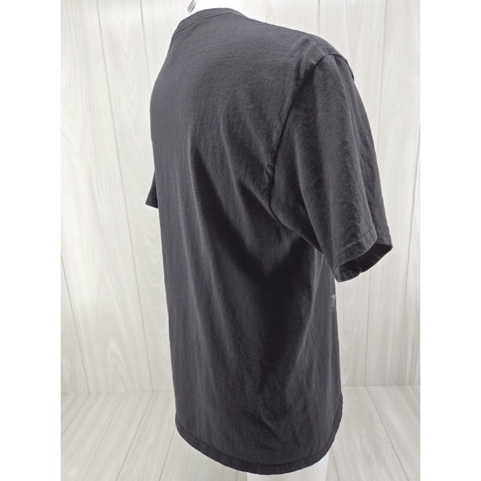 Vintage Zombie Skull Skeleton Reaper Halloween Grunge Black Graphic T-Shirt XL Men's Short Sleeve Crew Neck Cotton Knit Graphic Print Vintage No N/A Size US XL / EU 56 / 4 - 7 Thumbnail