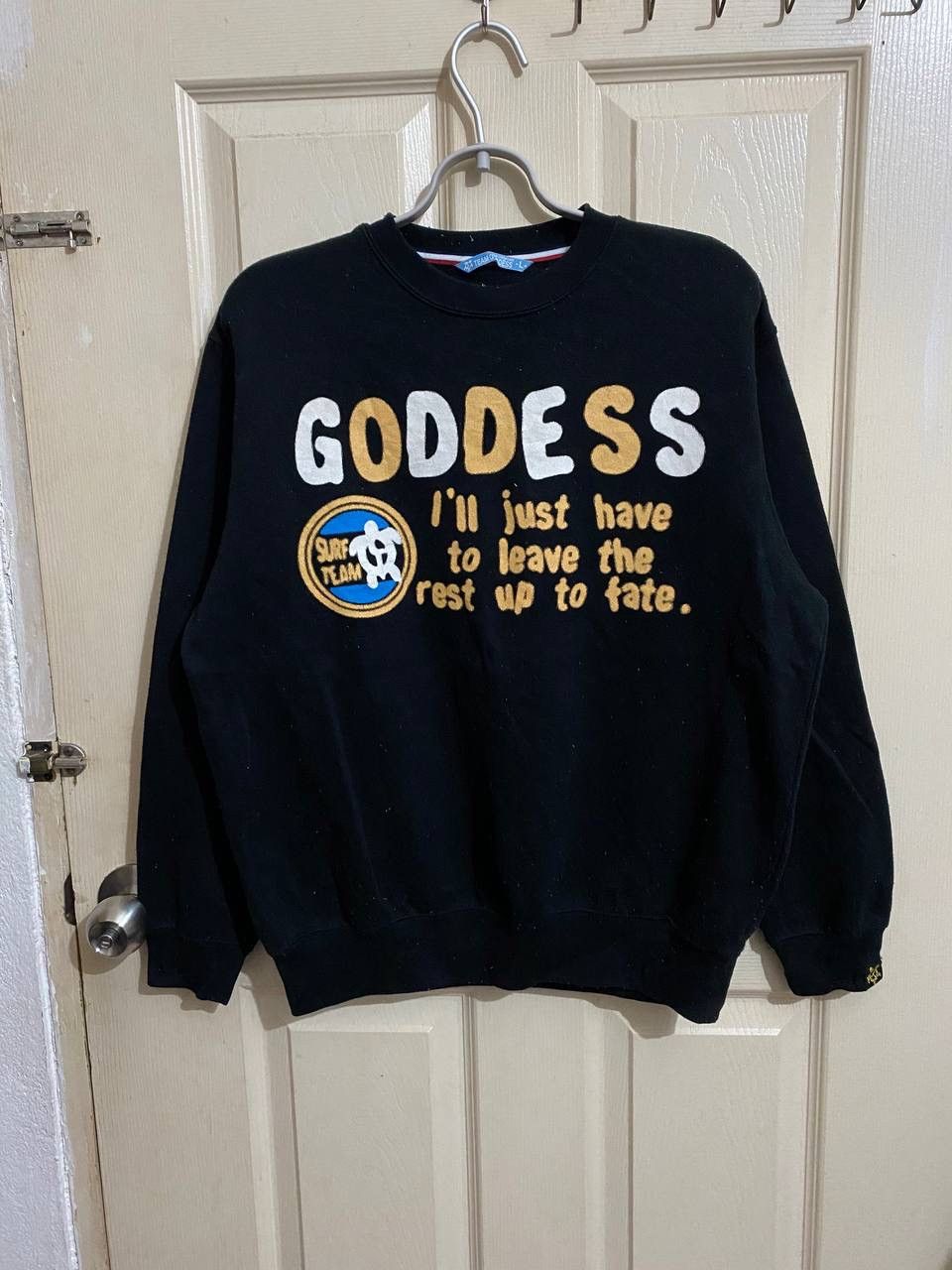 Vintage Vintage Goddess Surf Crewneck Size US L / EU 52-54 / 3 - 3 Thumbnail