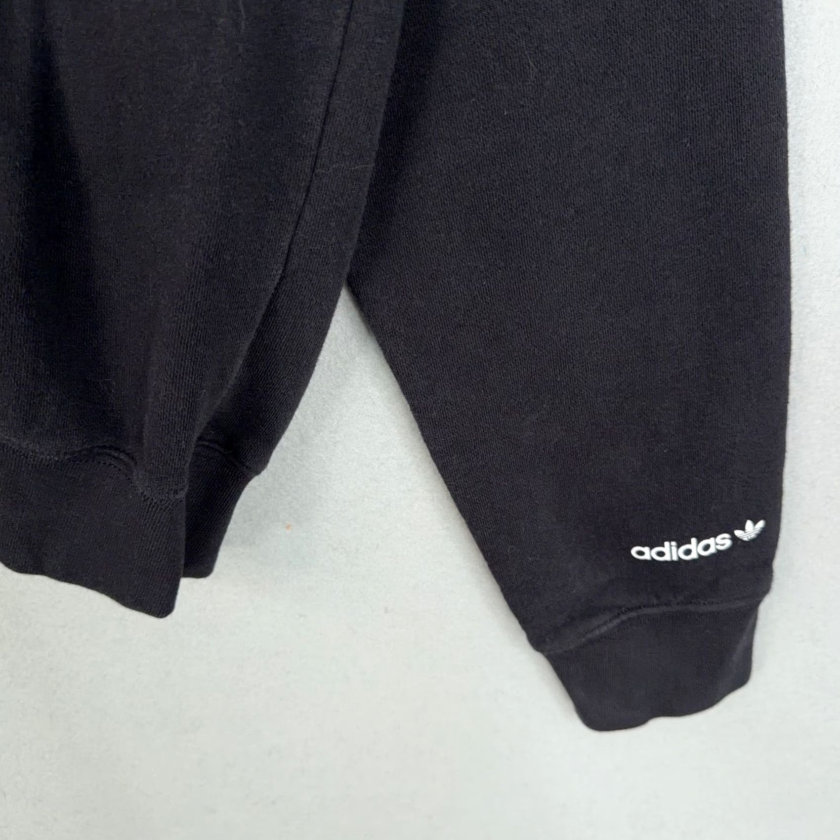 Adidas Adidas Hoodie Mens Large Black Always Fresh Always Original Graphic Fleece Graphic Print Kangaroo Pocket Pullover Crew Neck Long Sleeve Size US L / EU 52-54 / 3 - 4 Thumbnail