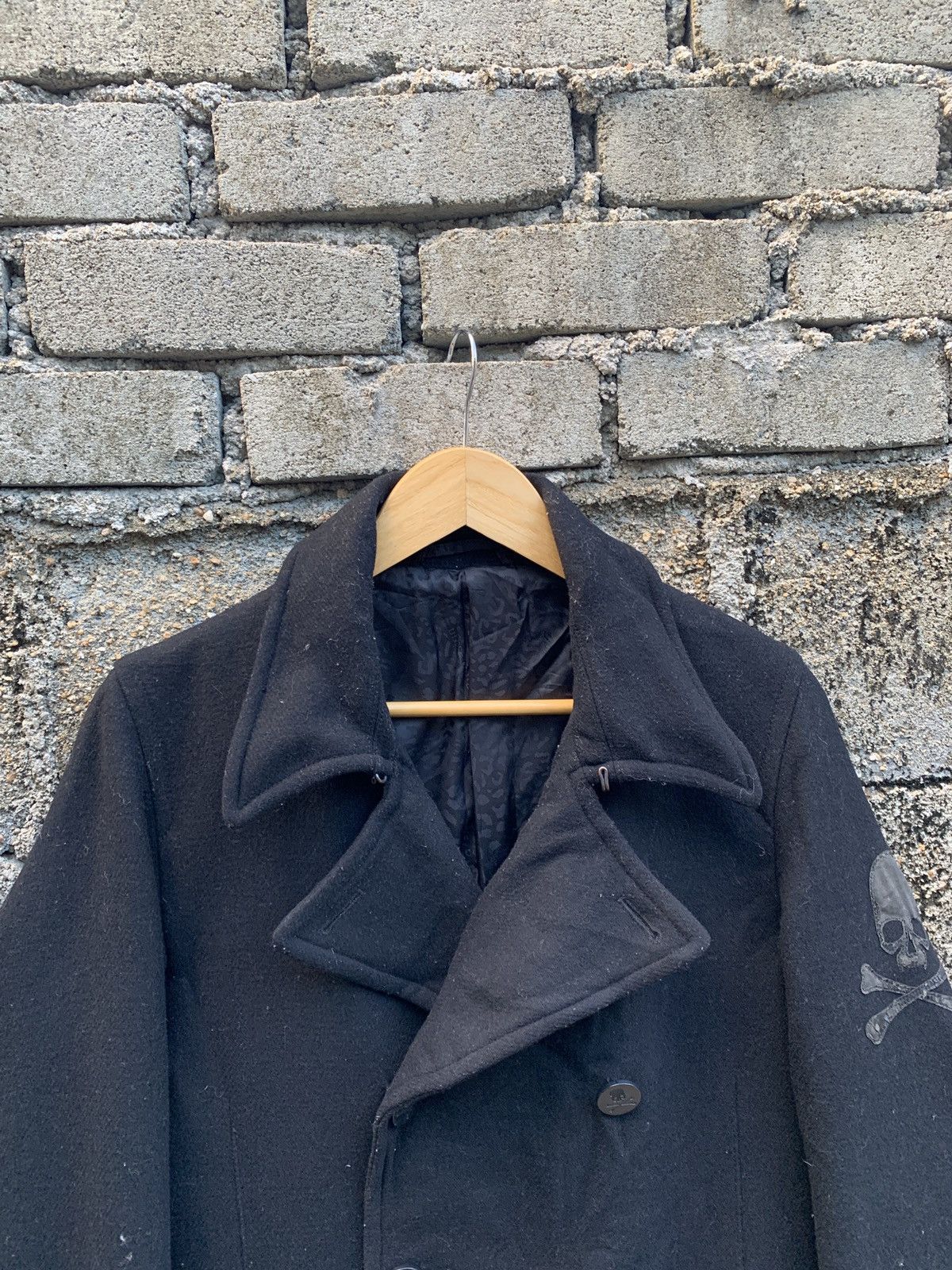 If Six Was Nine Vintage Roen X Semantic Design Wool Coat Size US M / EU 48-50 / 2 - 3 Thumbnail