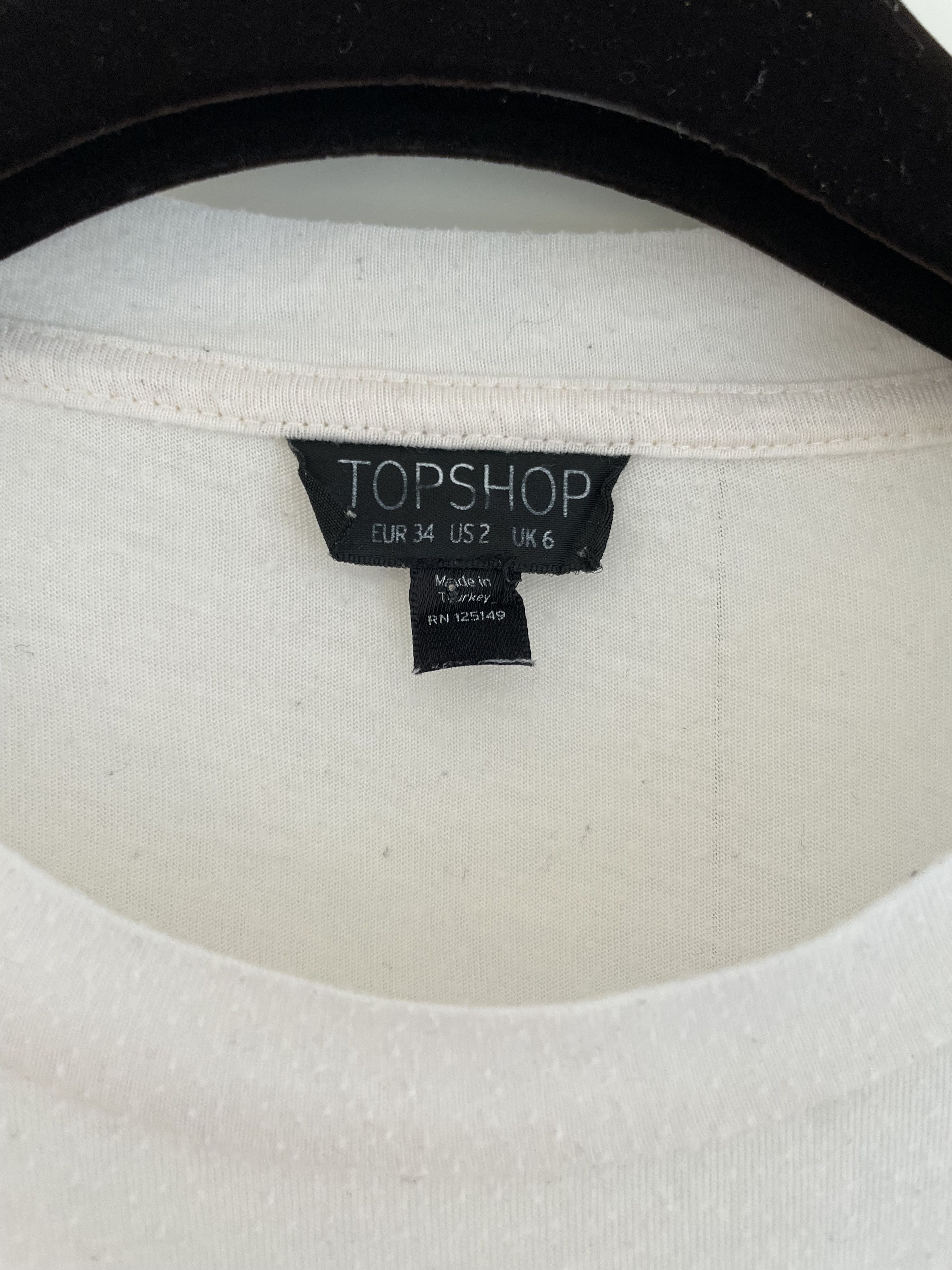 Topshop TOMBOY T-SHIRT Size US S / EU 44-46 / 1 - 3 Thumbnail