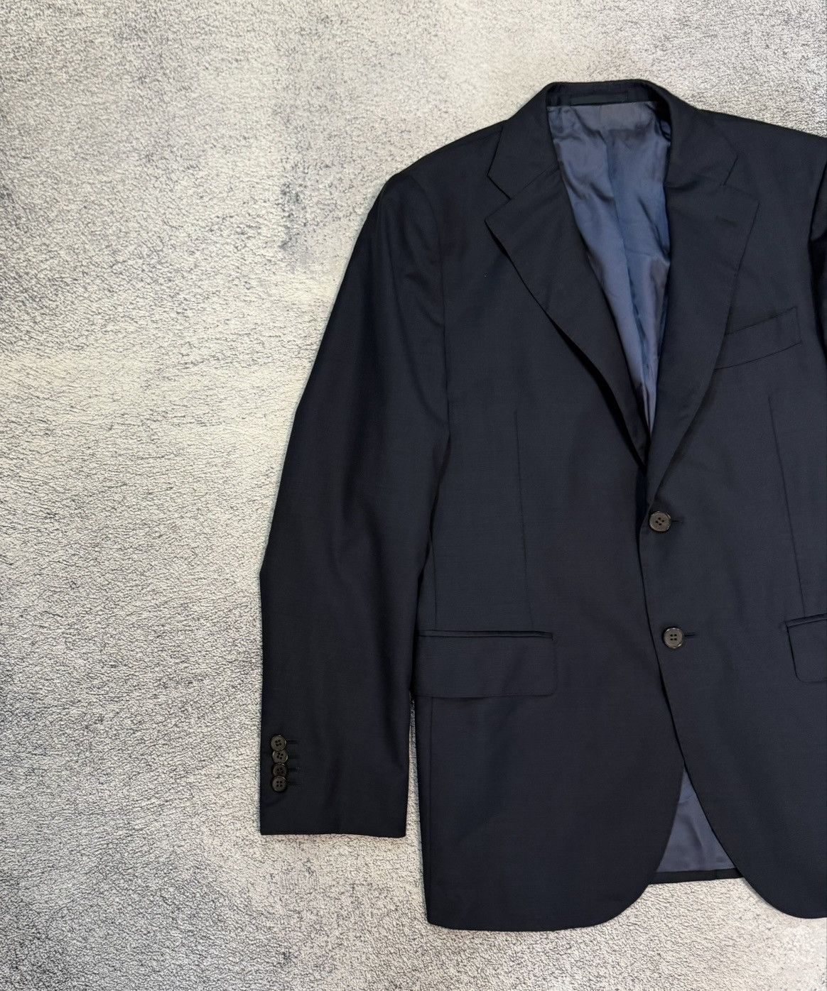 Suitsupply Suitsupply Lazio Blazer Jacket Mens EU52 US UK -42 Navy Wool Size 42R - 2 Thumbnail