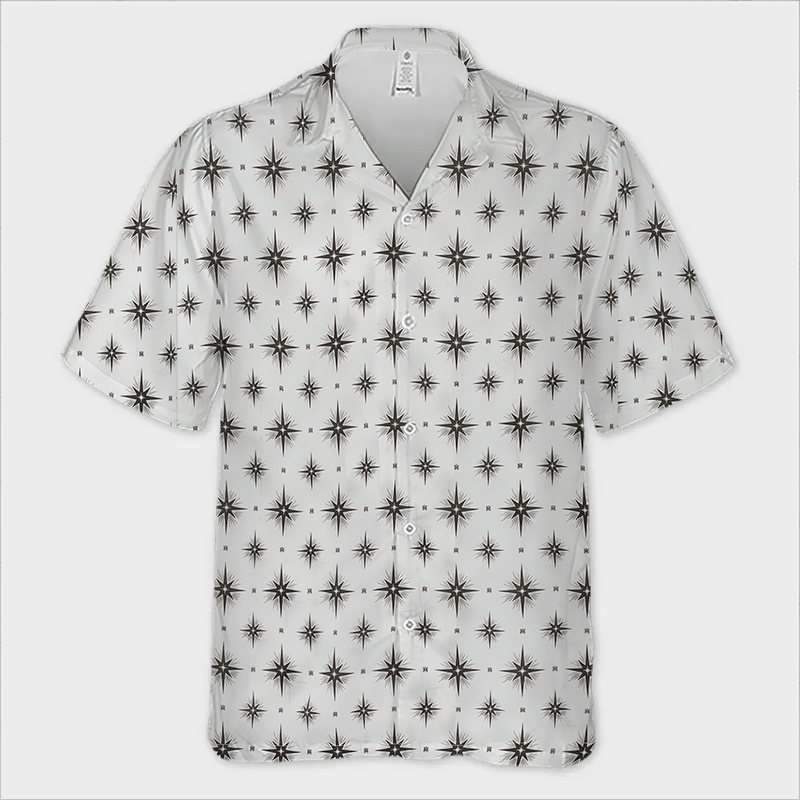 The Unbranded Brand MICRO STARBURST CAMP SHIRT Size US S / EU 44-46 / 1 - 2 Thumbnail