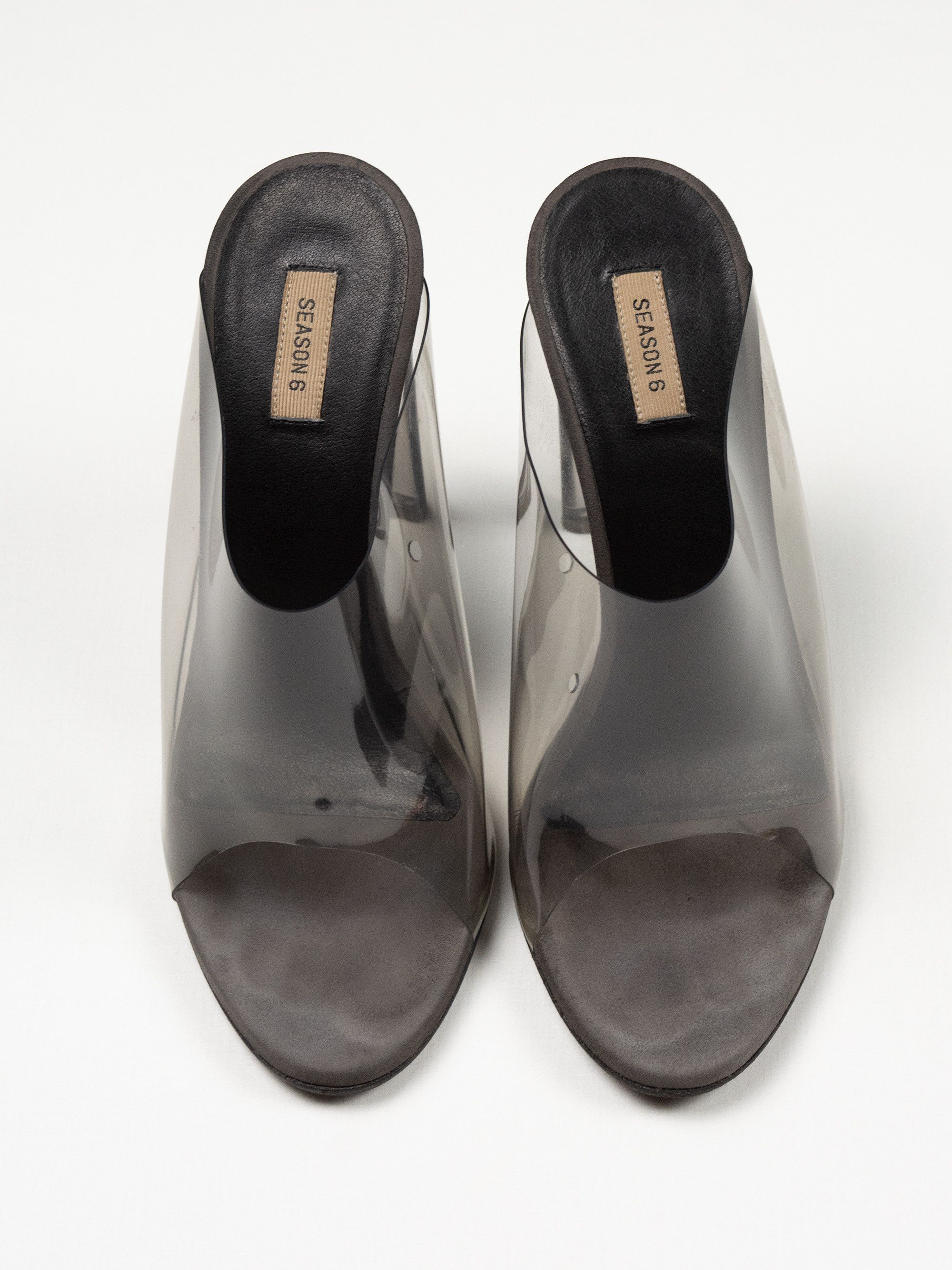 Yeezy YEEZY Season 6 (2018) - PVC Mules (Smoke) - size 37 Size US 7 / IT 37 - 2 Thumbnail