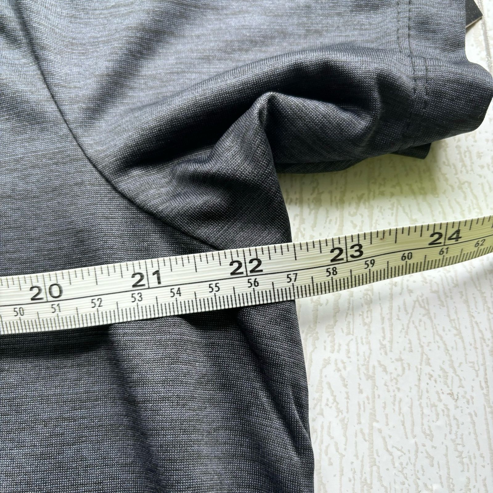 Other RE Real Essentials Charcoal Black Workout Shirt Size XXL NWT Size XXL / US 16-18 / IT 52-54 - 5 Thumbnail