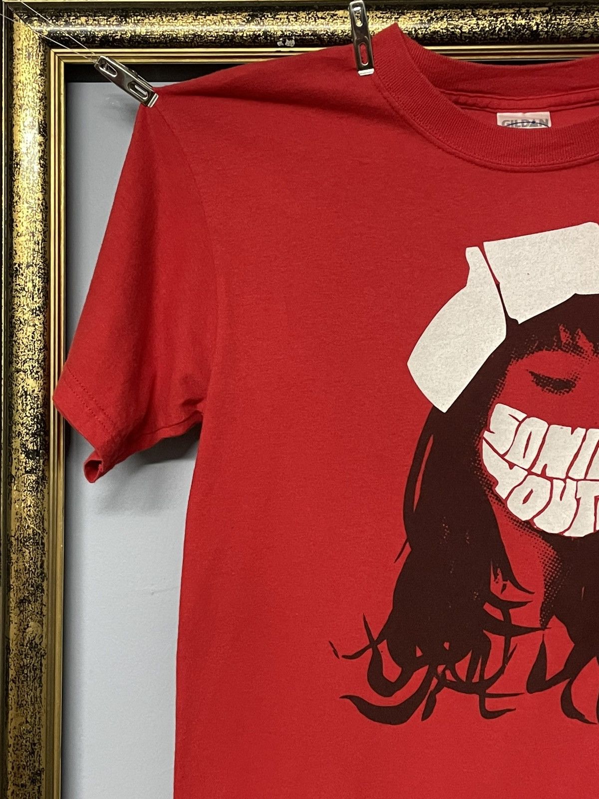 Band Tees Vintage Original Sonic Youth Nurse Art Face Og Rock Tshirt Size US S / EU 44-46 / 1 - 4 Thumbnail