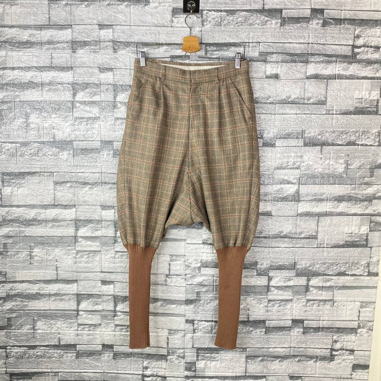 Issey Miyake × mercibeaucoup AVANT GARDE MERCIBEAUCOUP ISSEY MIYAKE CROTCH HAREM PANT Size US 29 - 1 Thumbnail