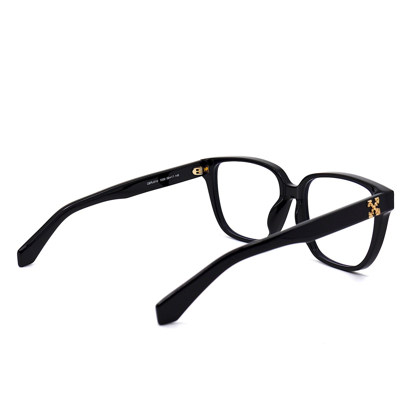 Off-White NEW! OFF-WHITE OERJ010 BLACK AUTHENTIC EYEGLASSES FRAME Size ONE SIZE - 7 Thumbnail