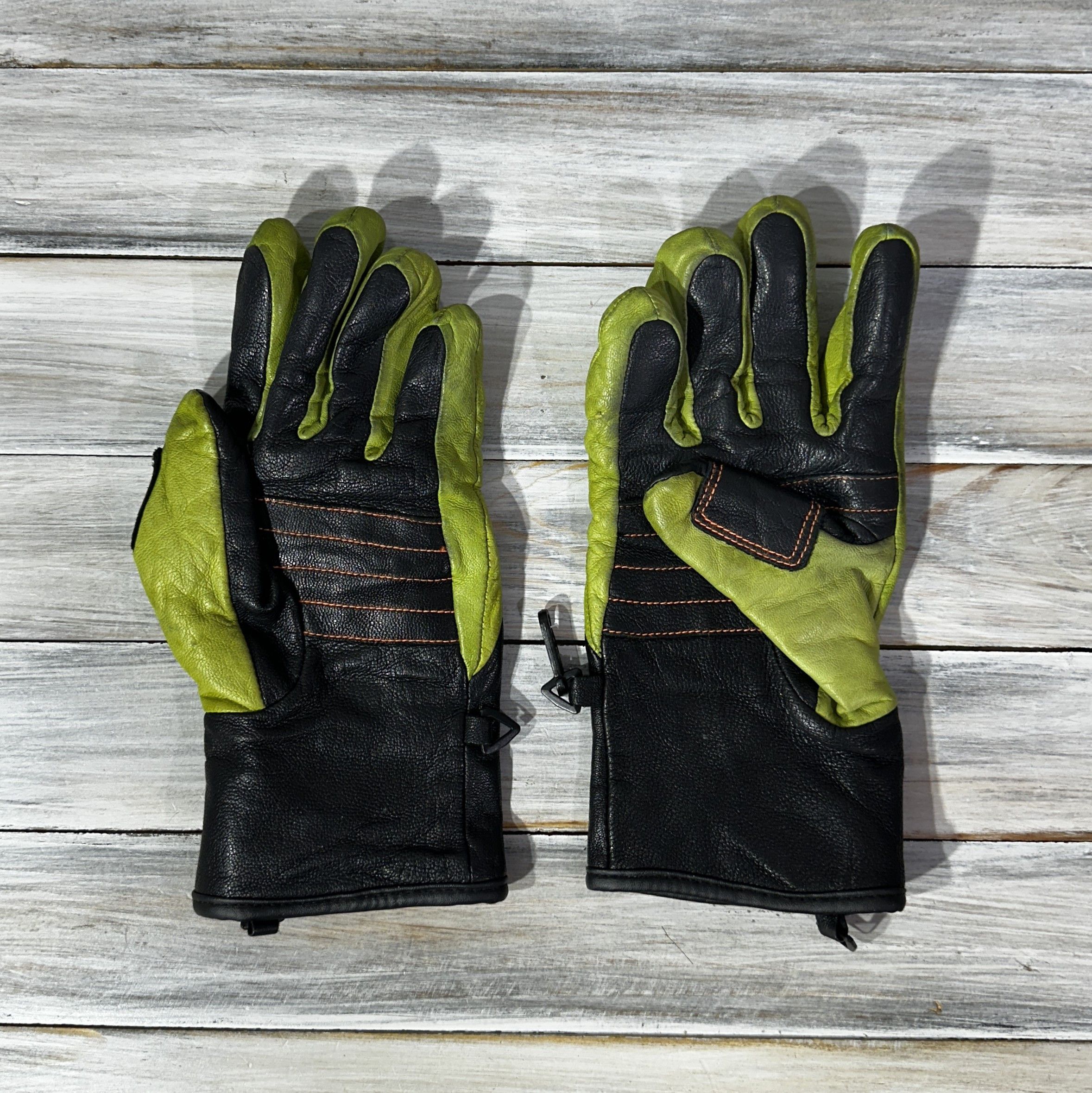 ORTOVOX ORTOVOX Snowboard Gloves Pro Leather Happy Green Ski Sport Size ONE SIZE - 20 Thumbnail