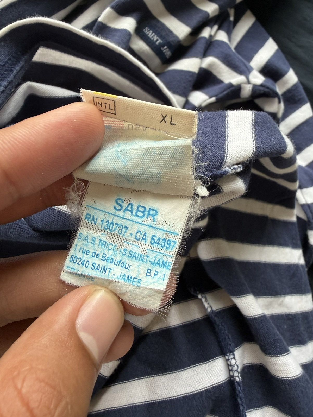 Saint James saint james travis scott longsleeve stripe Size US XL / EU 56 / 4 - 6 Thumbnail