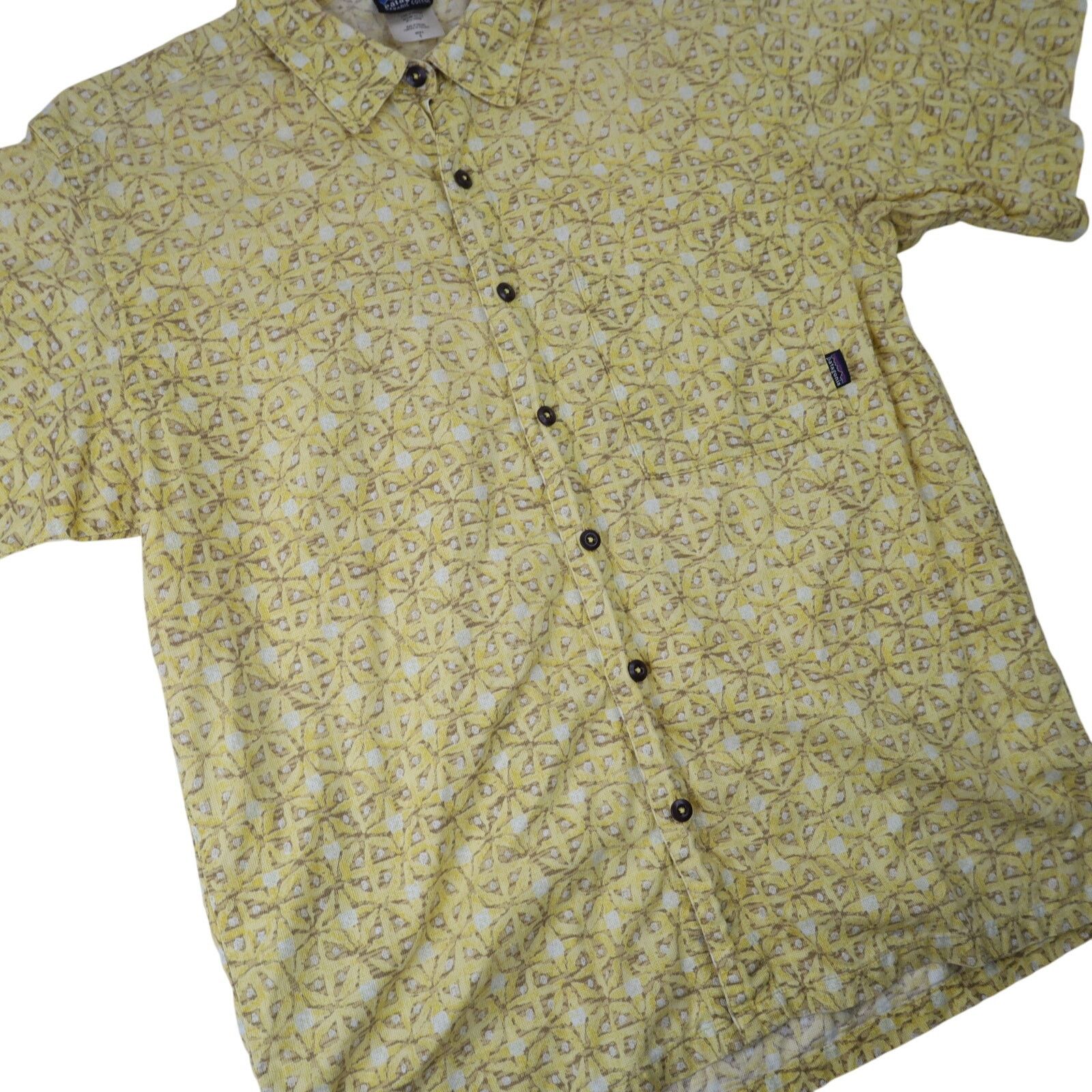 Patagonia × Vintage Vintage Patagonia Organic Cotton Allover Print Casual Shirt Size US S / EU 44-46 / 1 - 3 Thumbnail