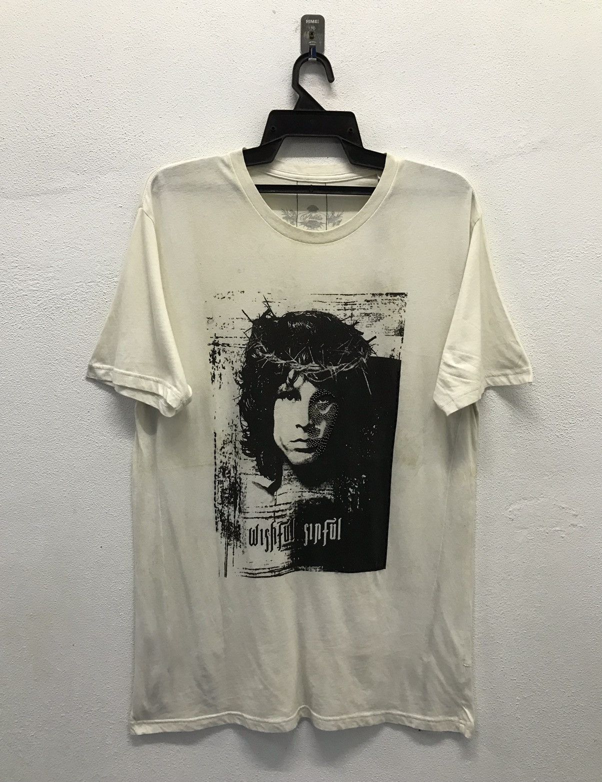 Vintage Vintage Politix Jim Morrison Wishful Sinful Shirt Size US L / EU 52-54 / 3 - 1 Thumbnail