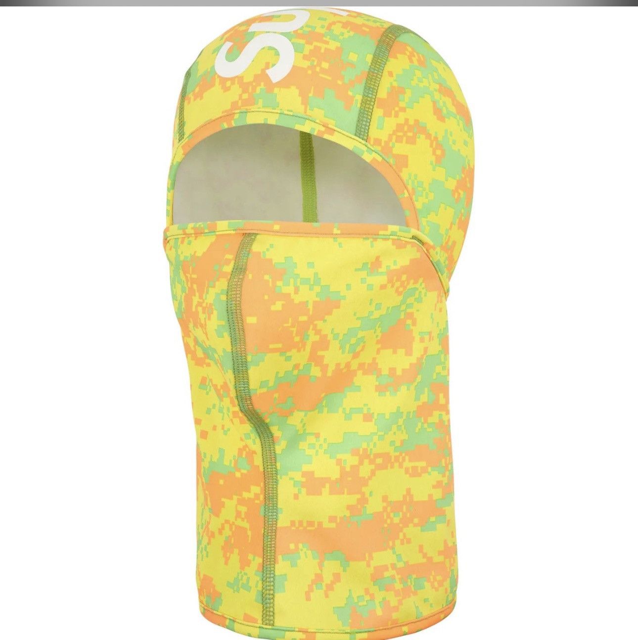 Supreme Supreme Heat Reactive Digi Camo Balaclava Olive Green Size ONE SIZE - 4 Thumbnail