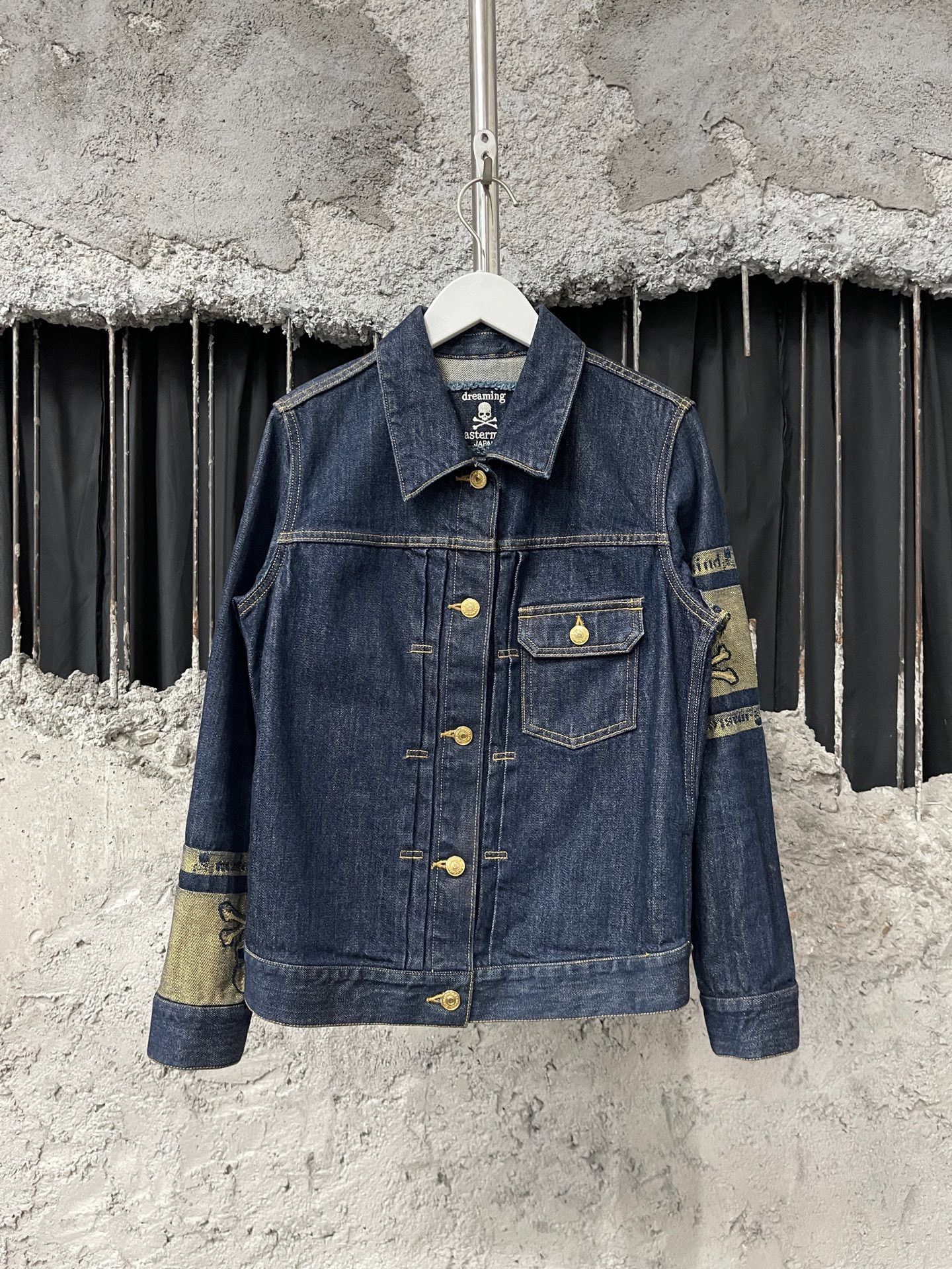 Mastermind Japan MMJ Gold Thread Denim Jacket