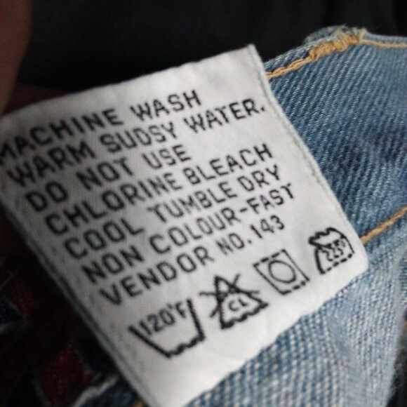 Other Vintage Brittania Patchwork Window Pane Flare Bell Jeans Size US 34 / EU 50 - 7 Thumbnail