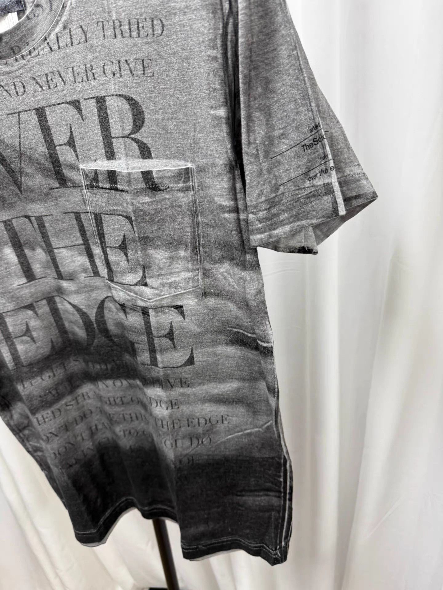 Takahiromiyashita The Soloist. The soloist OVER THE EDGE Ink Print Short Sleeve K20 Size US M / EU 48-50 / 2 - 6 Thumbnail