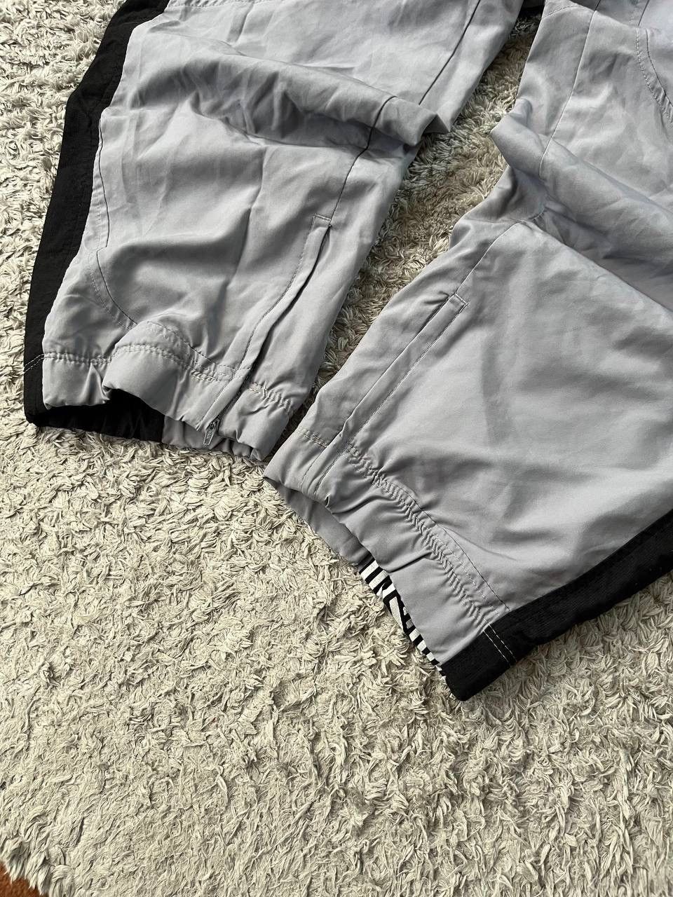 Nike × Vintage 00s Nike Vintage Track Pants Streetwear Drill Logo Swoosh Size US 32 / EU 48 - 5 Thumbnail