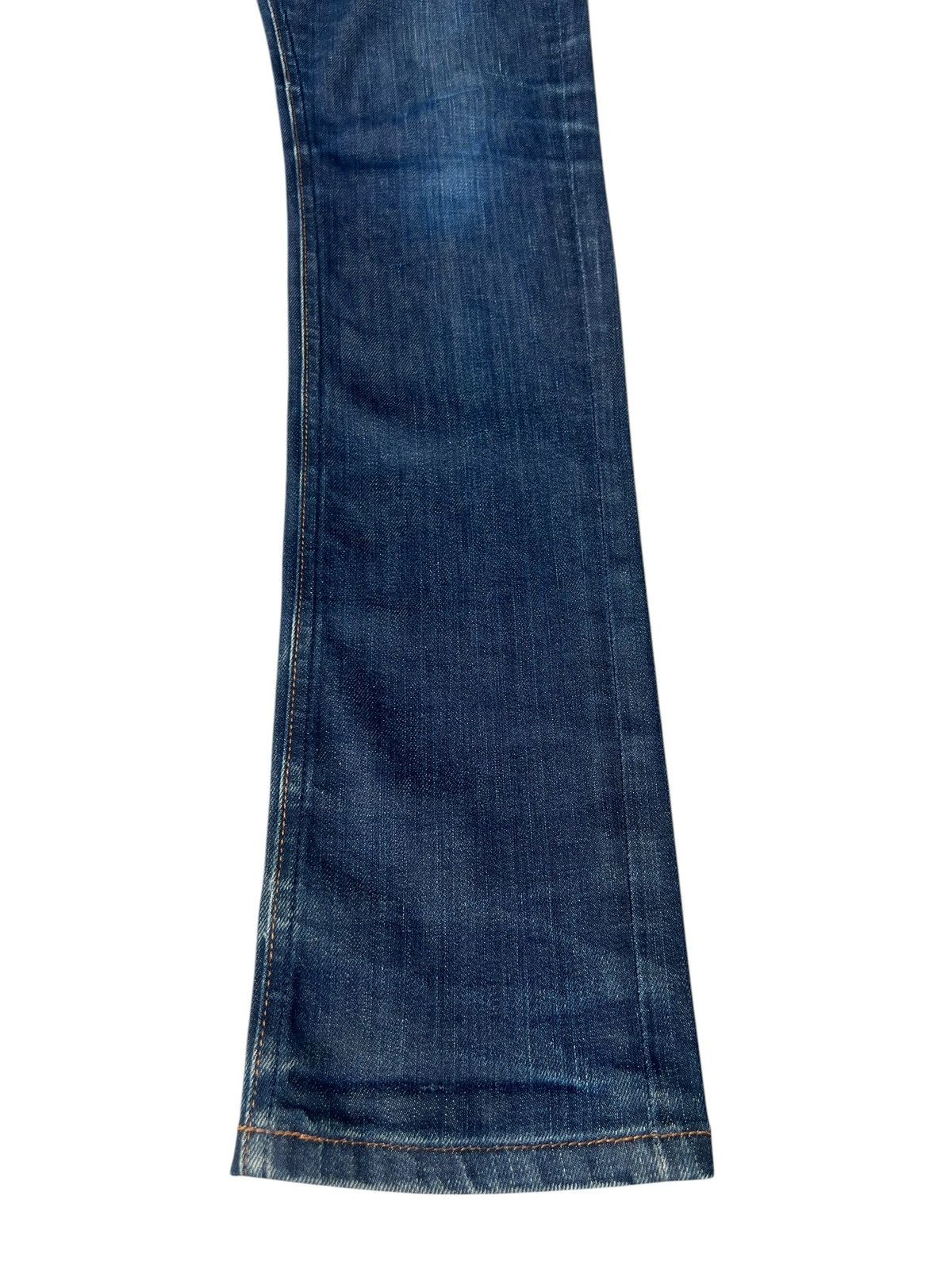 April 77 2001 April 77 Joey Distressed Fade Stretch Denim Jeans Size US 30 / EU 46 - 10 Thumbnail
