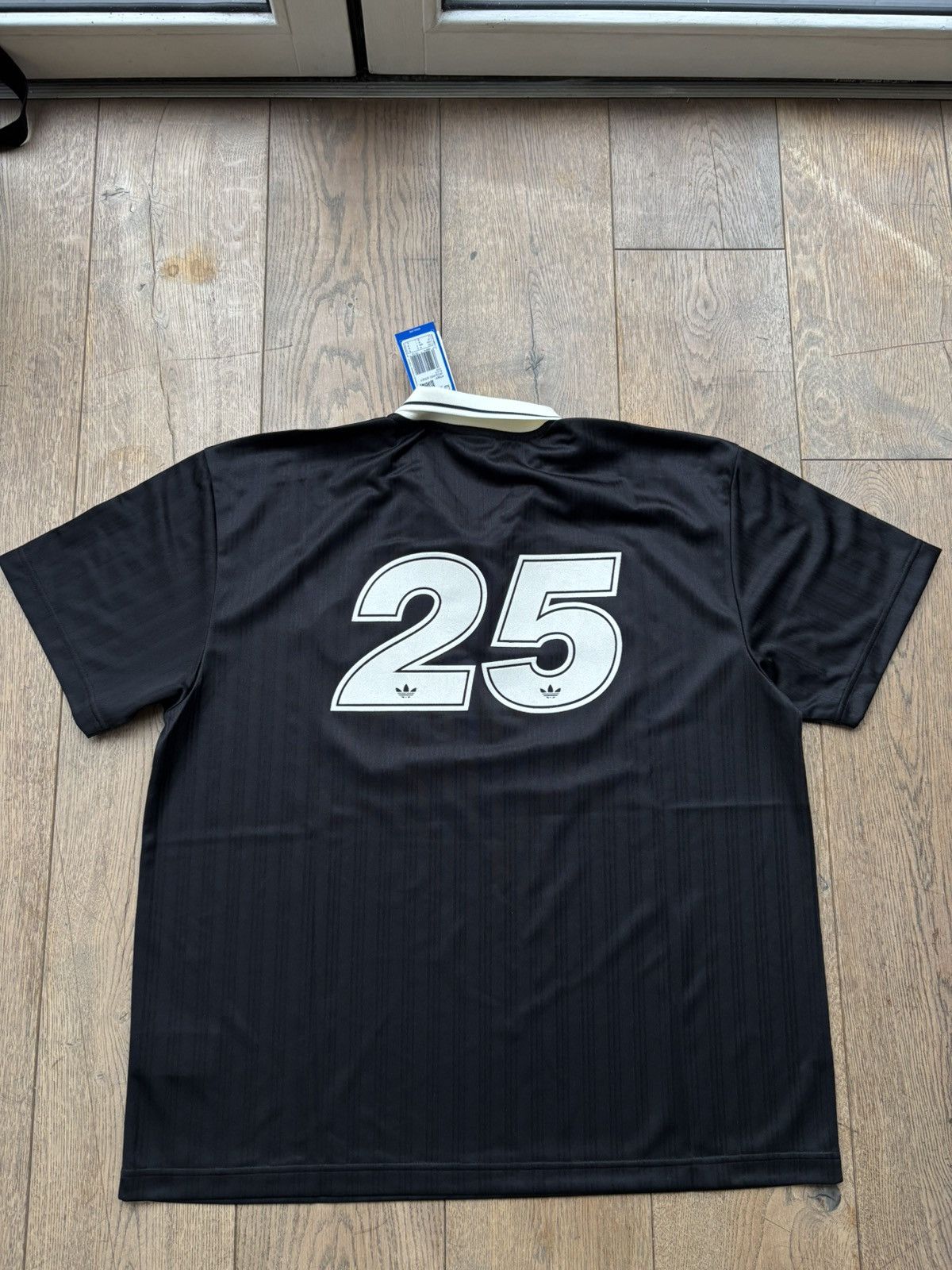 adidas x Oasis Tour Jacquard Jersey 黒 M Adidas x Oasis Tour Jacquard Jersey Black - US Sizing (adidas/T