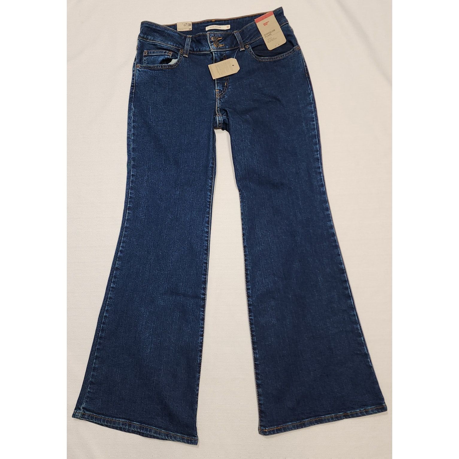 Levi's Levi's superlow flare low rise jeans W30'' X L32'' Size 30" / US 8 / IT 44 - 10 Thumbnail