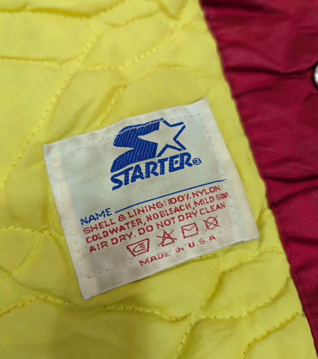 Starter Vtg NBA Atlanta Hawks Size US XXL / EU 58 / 5 - 3 Thumbnail