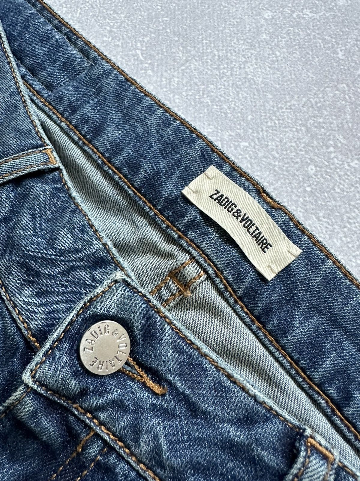 Zadig & Voltaire Womens jeans Zadig Voltaire Size 29 Color Blue Avantgarde Size 29" - 5 Thumbnail