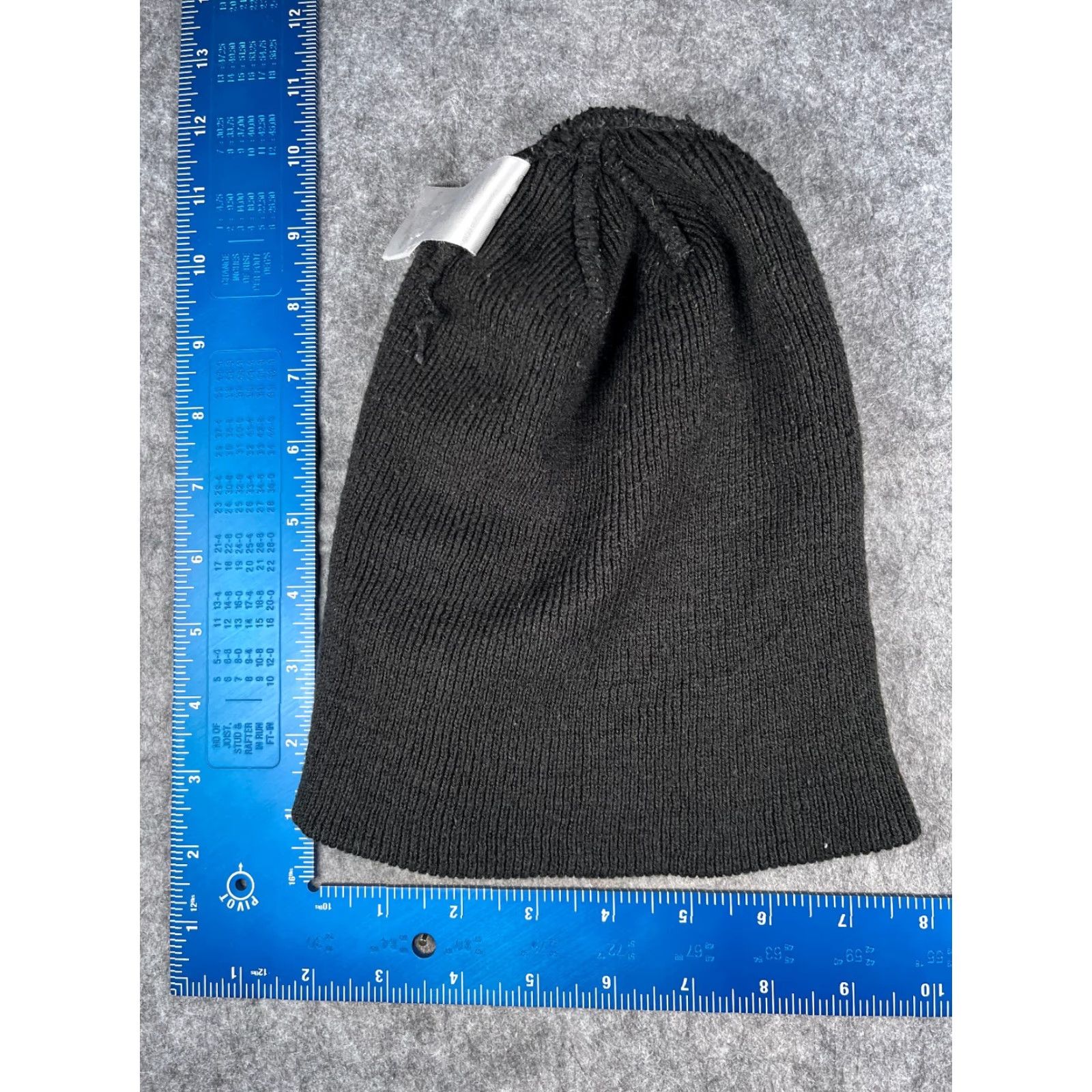 Walmart Walmart Beanie Toque Women One Size Black Knit 100% Acrylic Stretch Snow Ski Size ONE SIZE - 4 Thumbnail