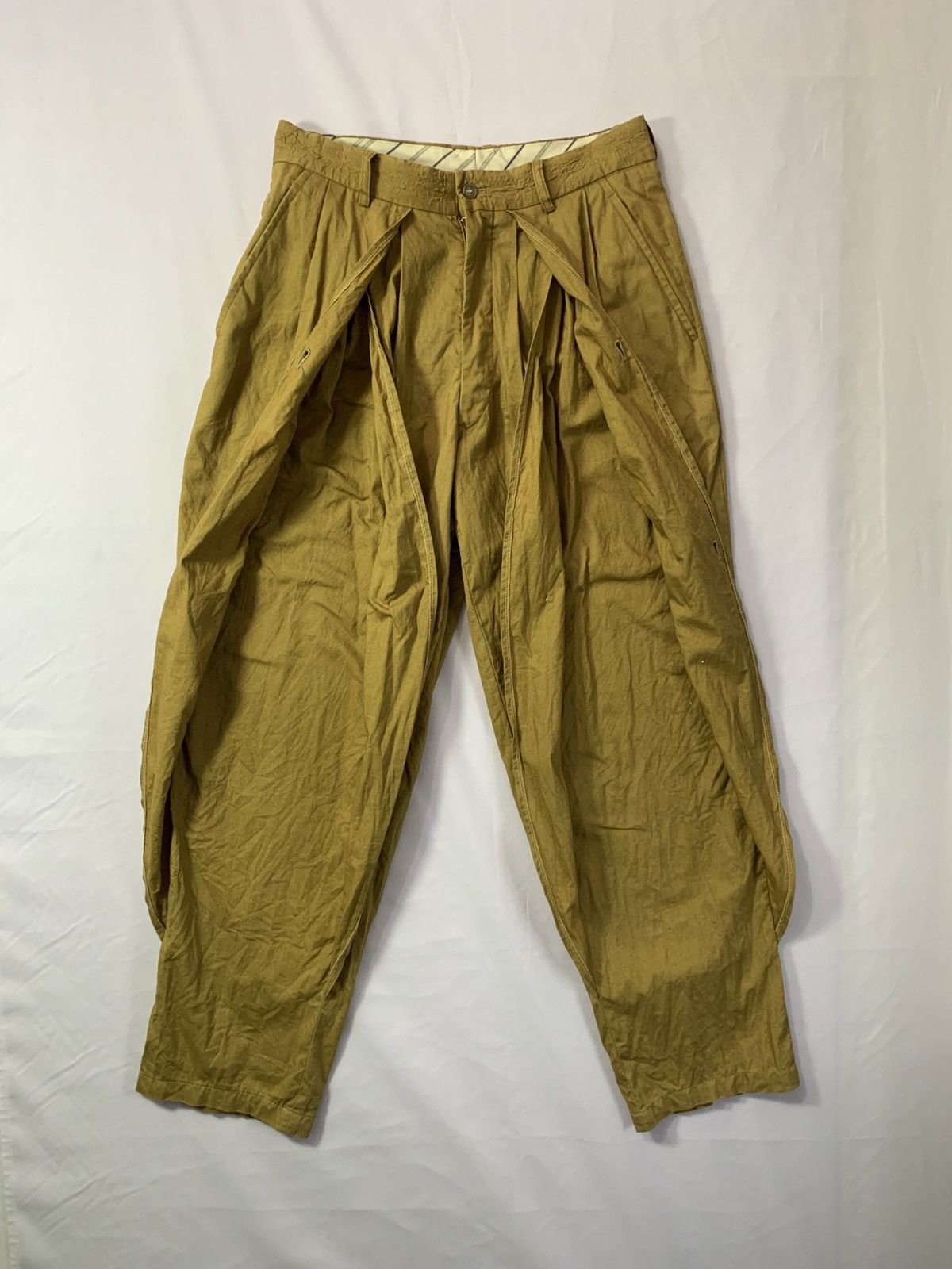 Beauty Beast Japanese Casual Harem Chino Pants Loose Hippie Drop Crotch Size US 30 / EU 46 - 1 Thumbnail